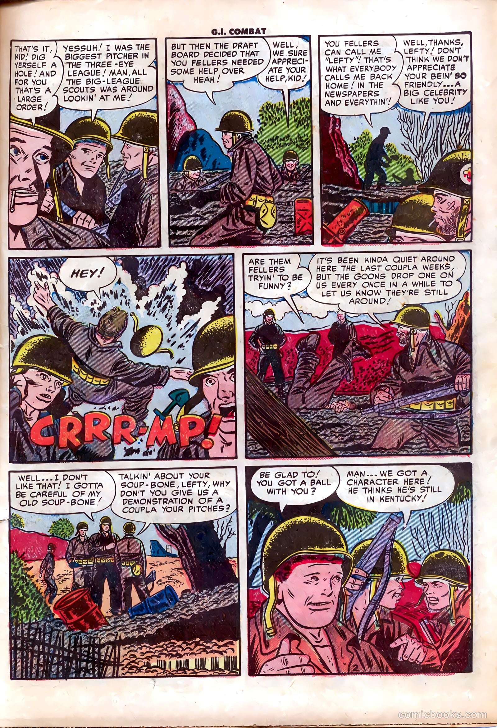 G.I. Combat #1 (1952) — page 13 of 36