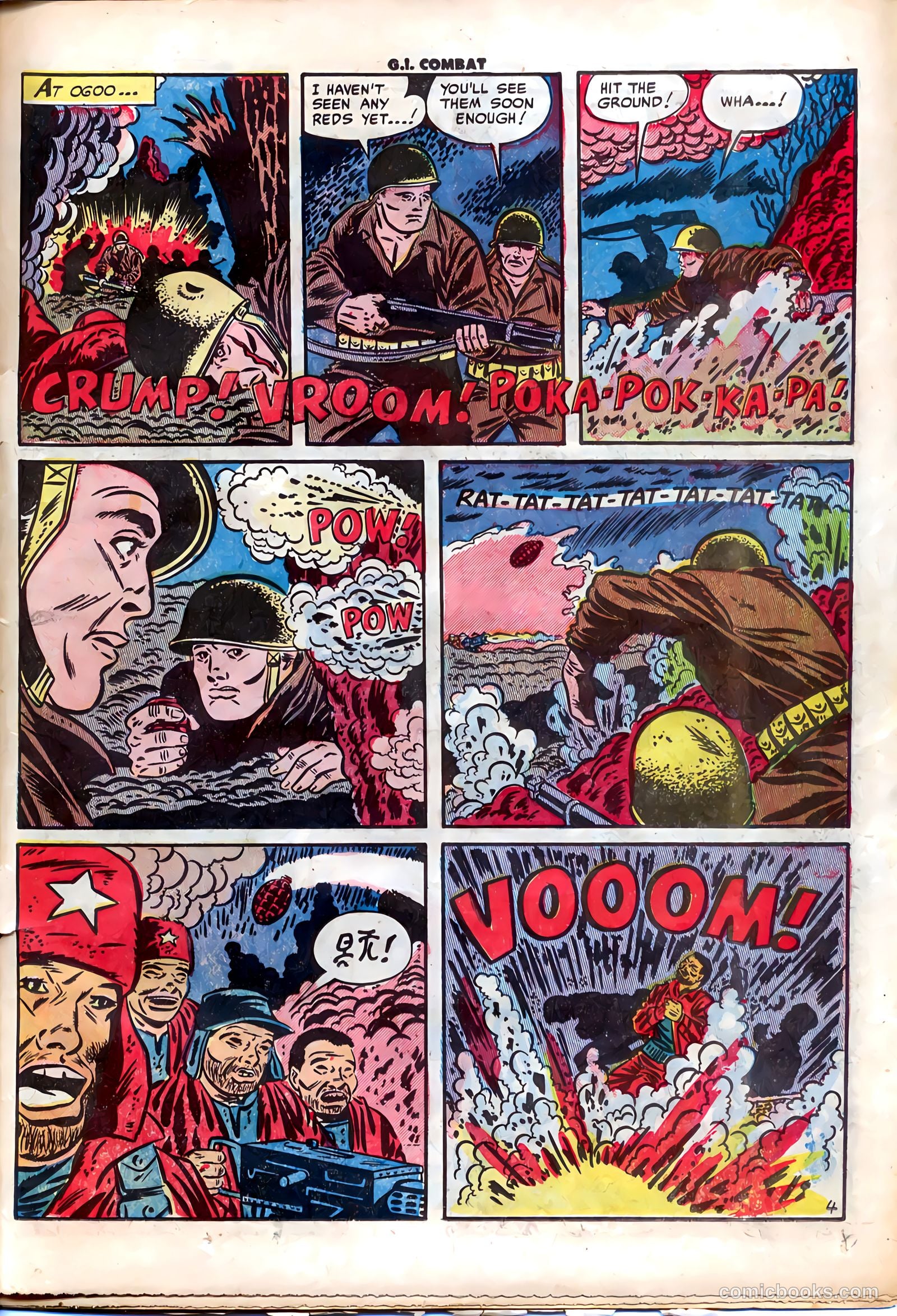 G.I. Combat #1 (1952) — page 15 of 36