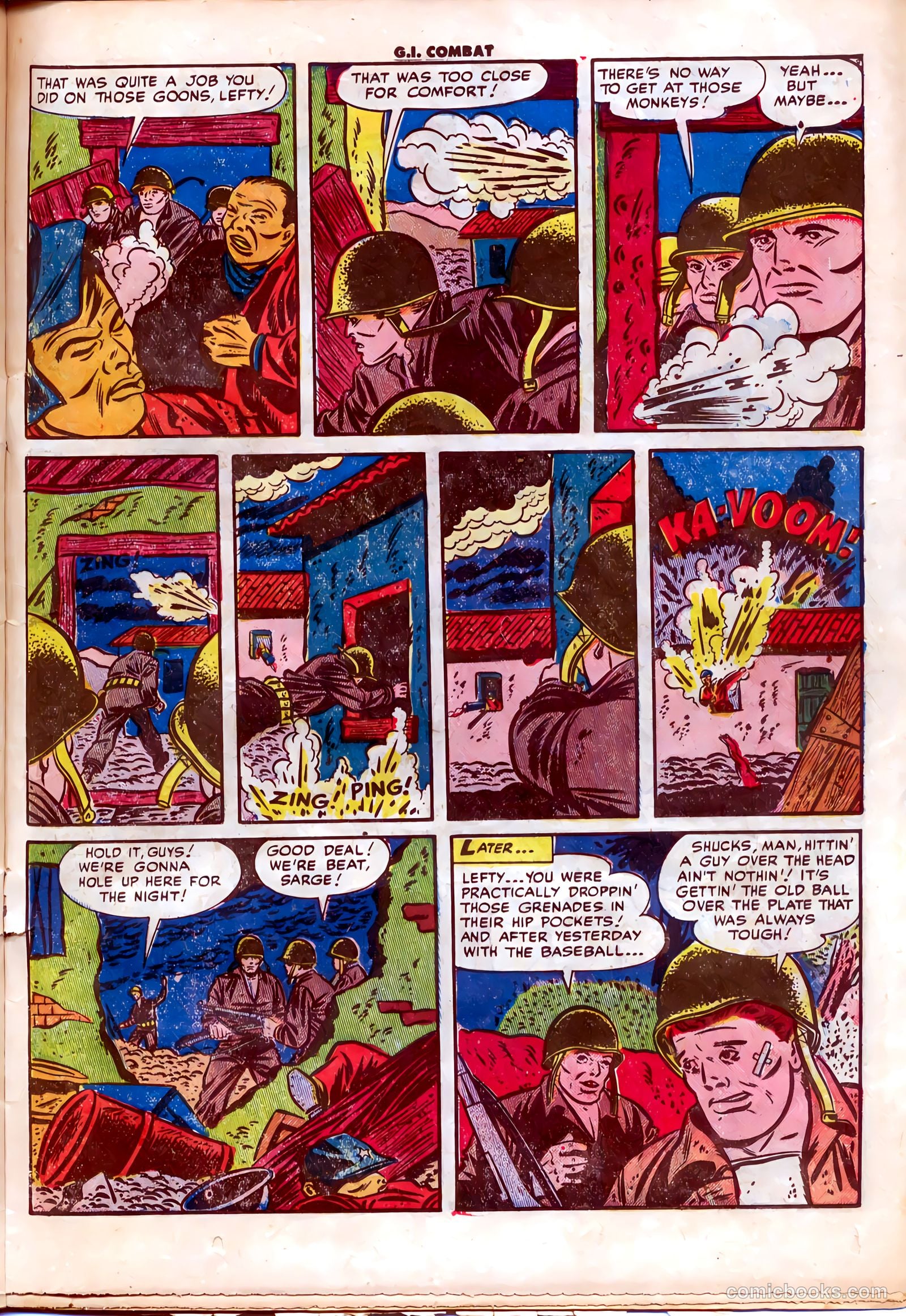 G.I. Combat #1 (1952) — page 17 of 36