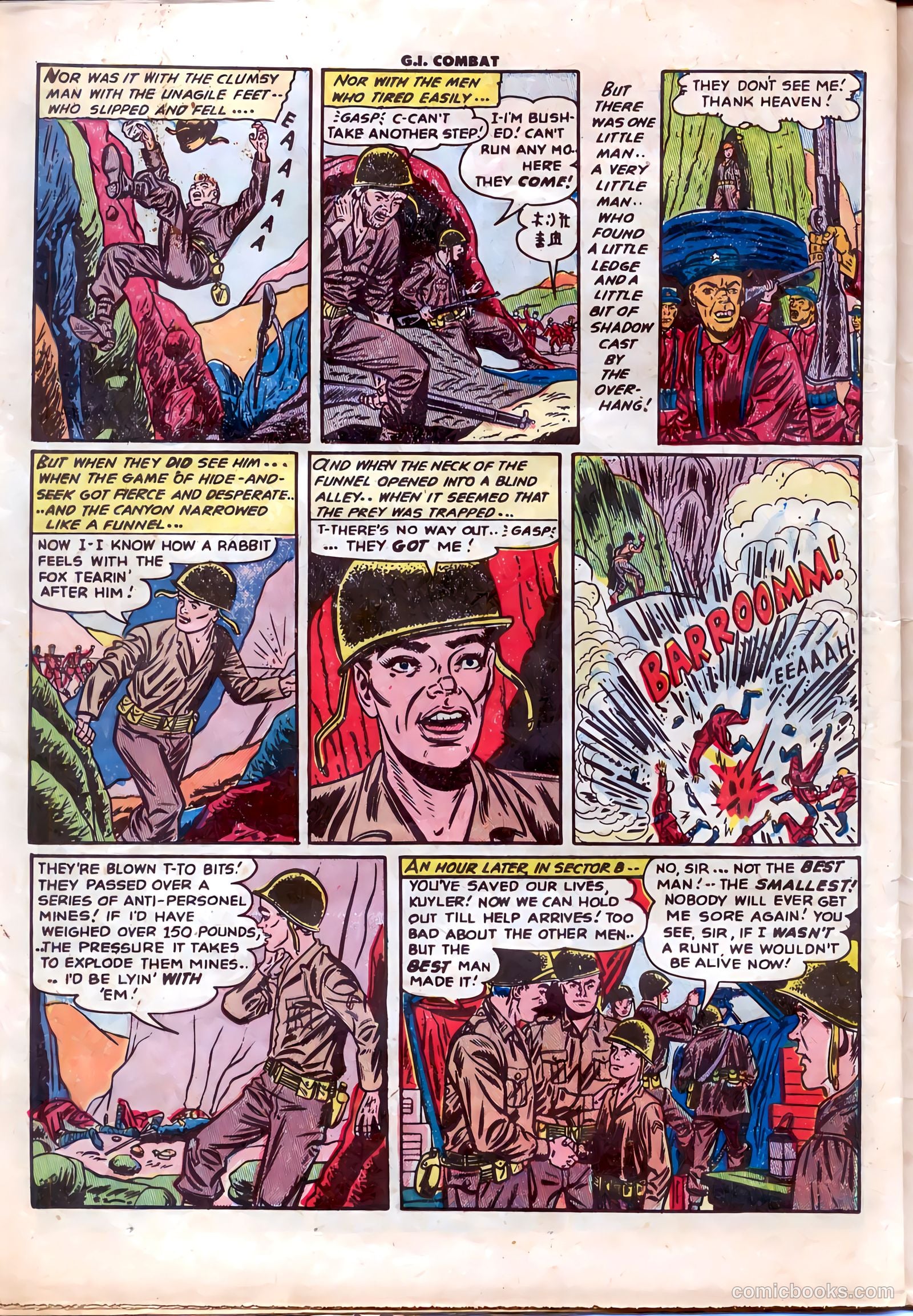 G.I. Combat #1 (1952) — page 24 of 36