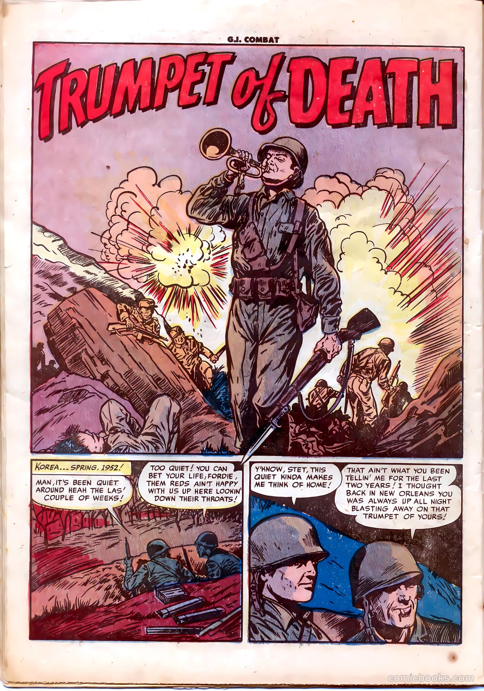 G.I. Combat #1 (1952) — page 26 of 36