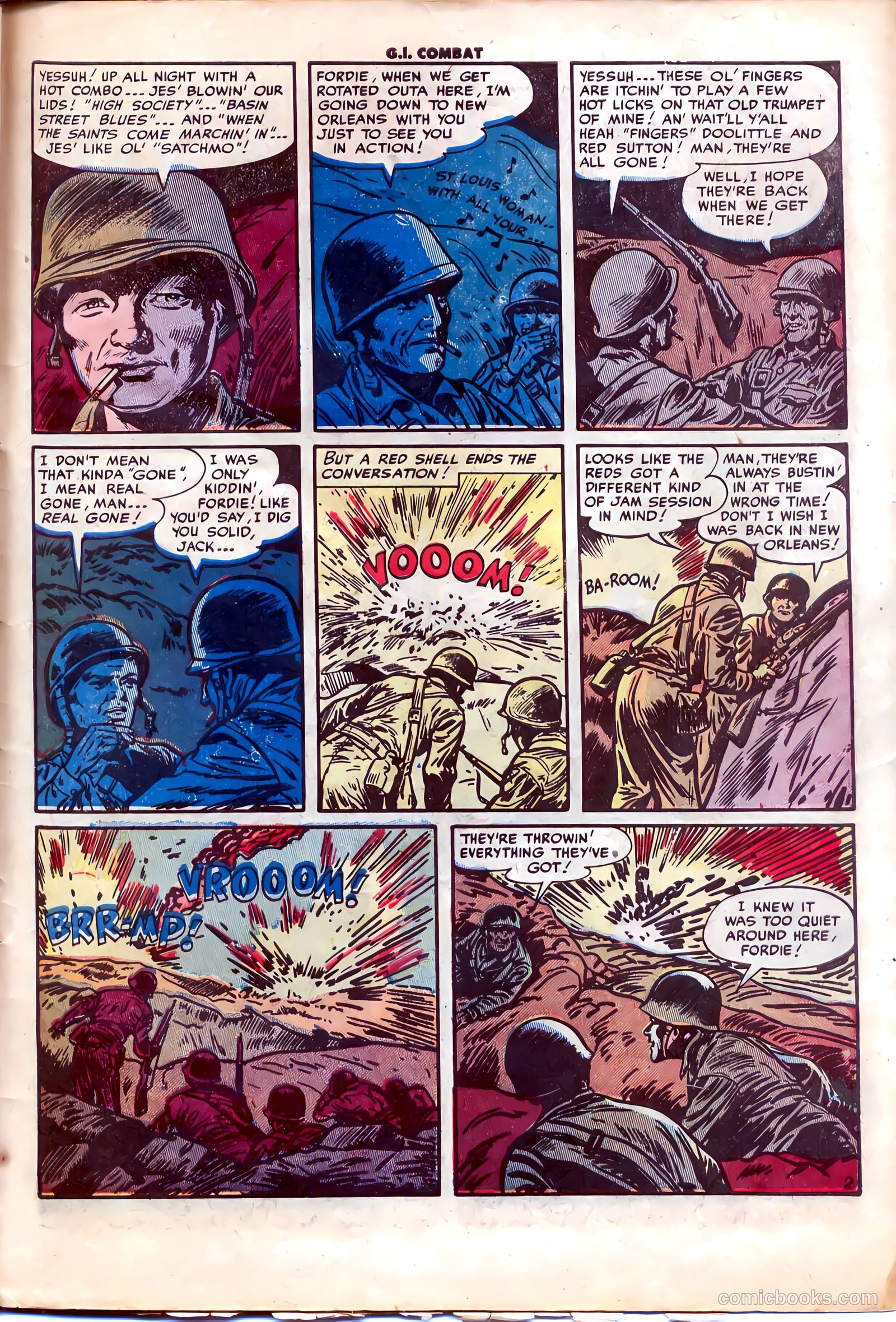 G.I. Combat #1 (1952) — page 27 of 36