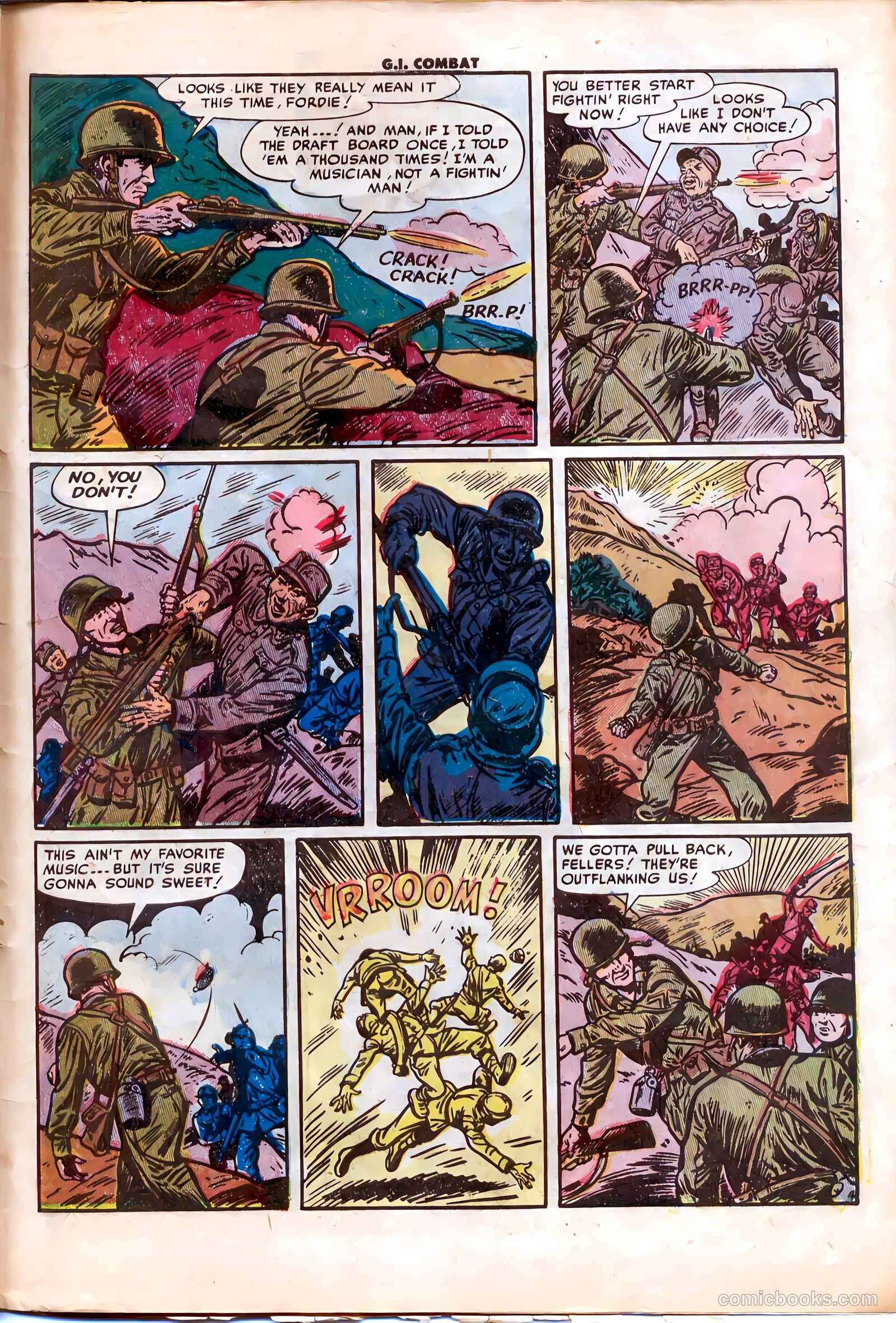 G.I. Combat #1 (1952) — page 29 of 36