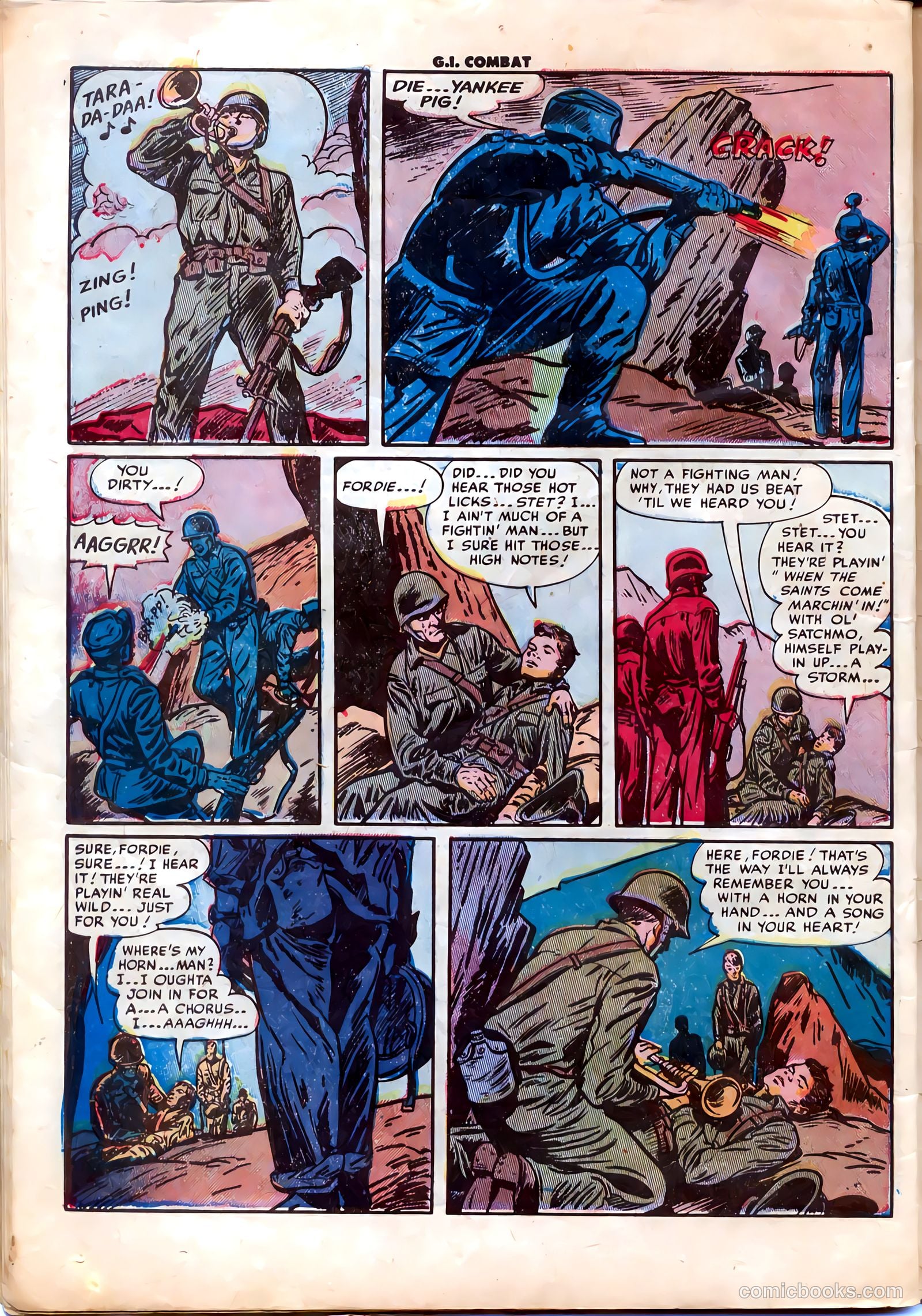 G.I. Combat #1 (1952) — page 32 of 36