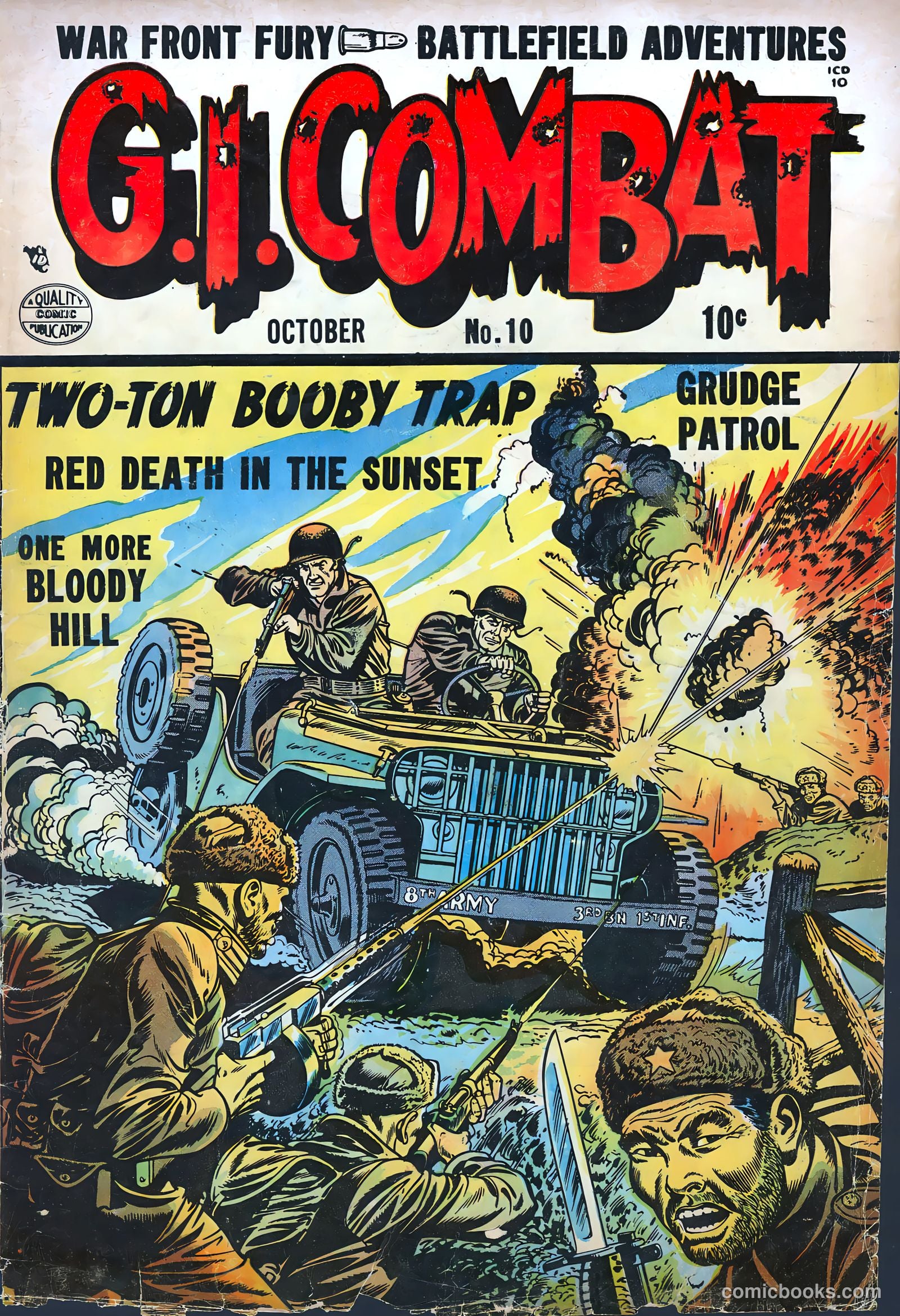 G.I. Combat #10 (1953) — page 2 of 37
