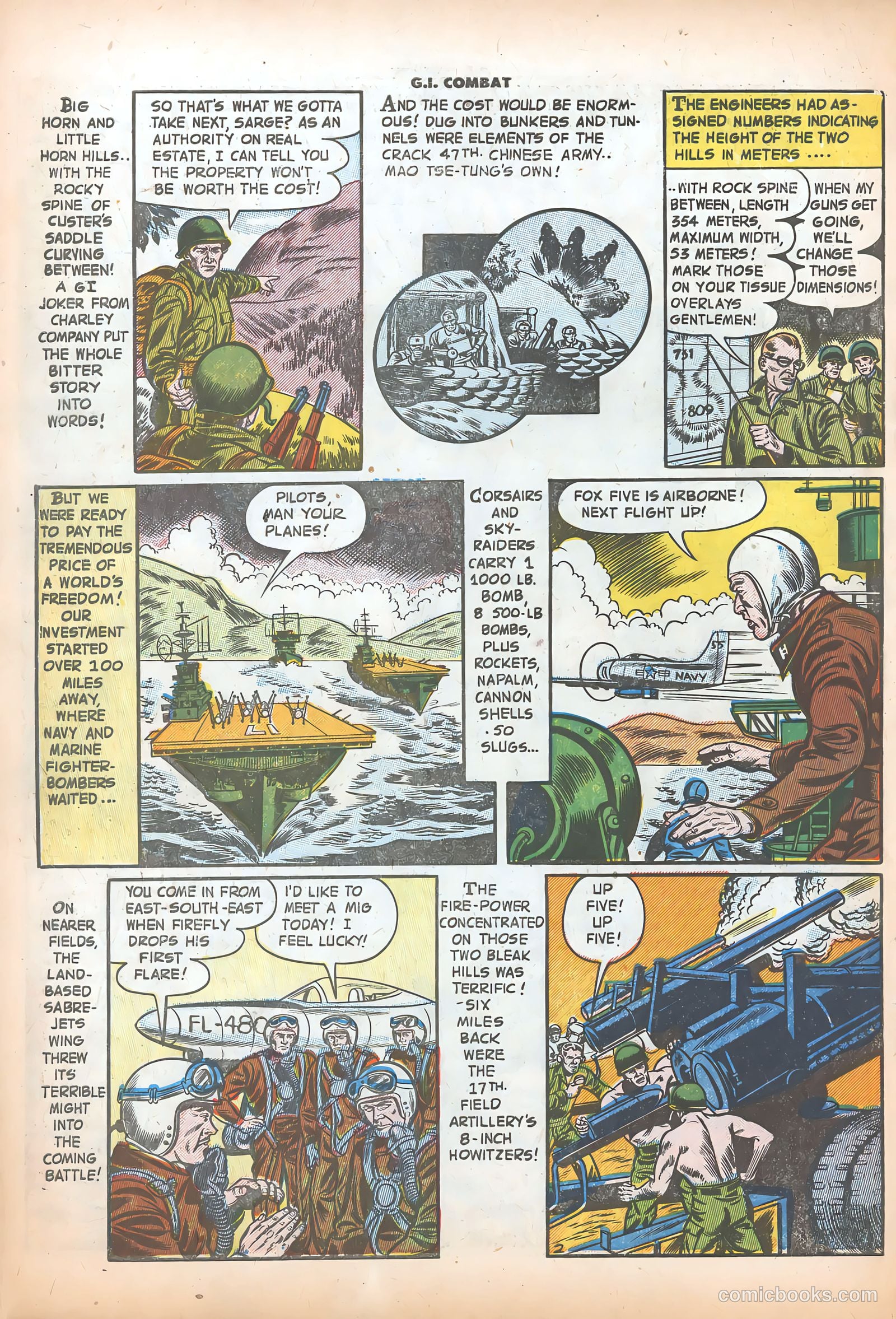 G.I. Combat #10 (1953) — page 5 of 37