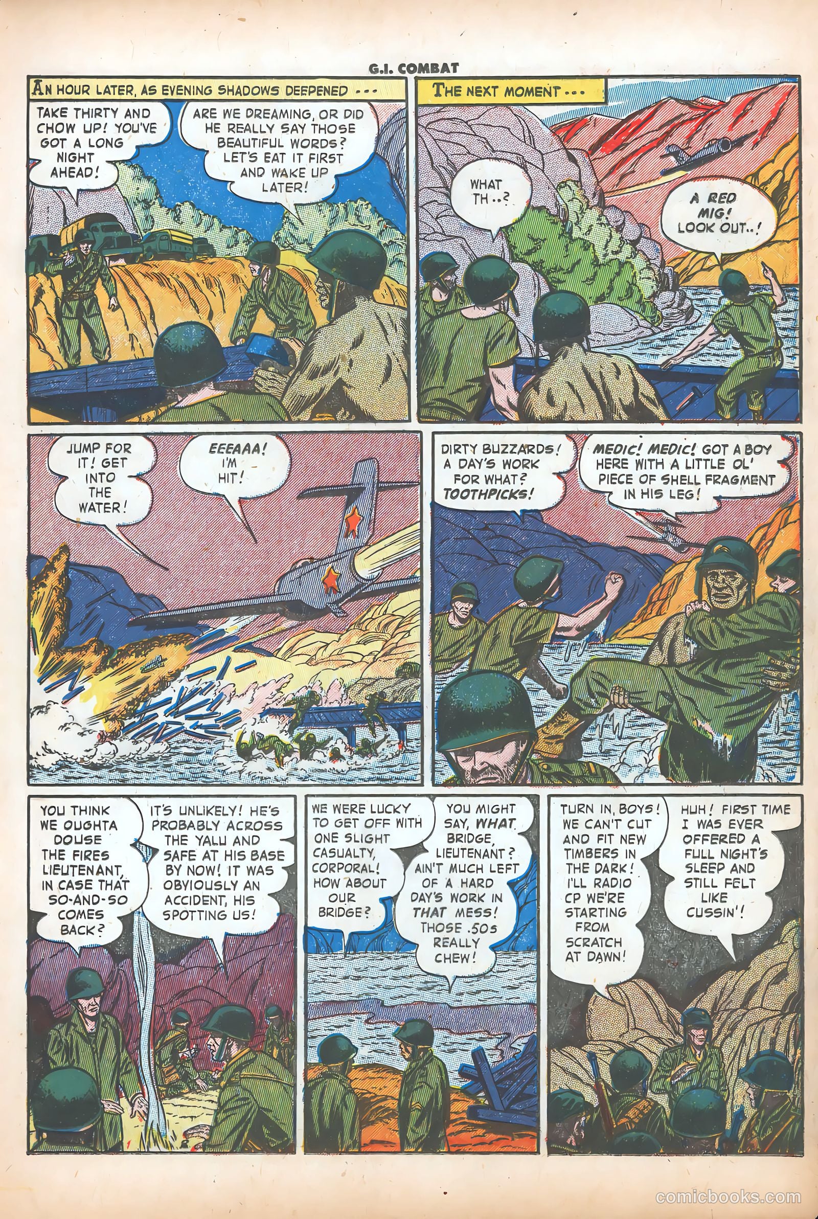 G.I. Combat #10 (1953) — page 14 of 37