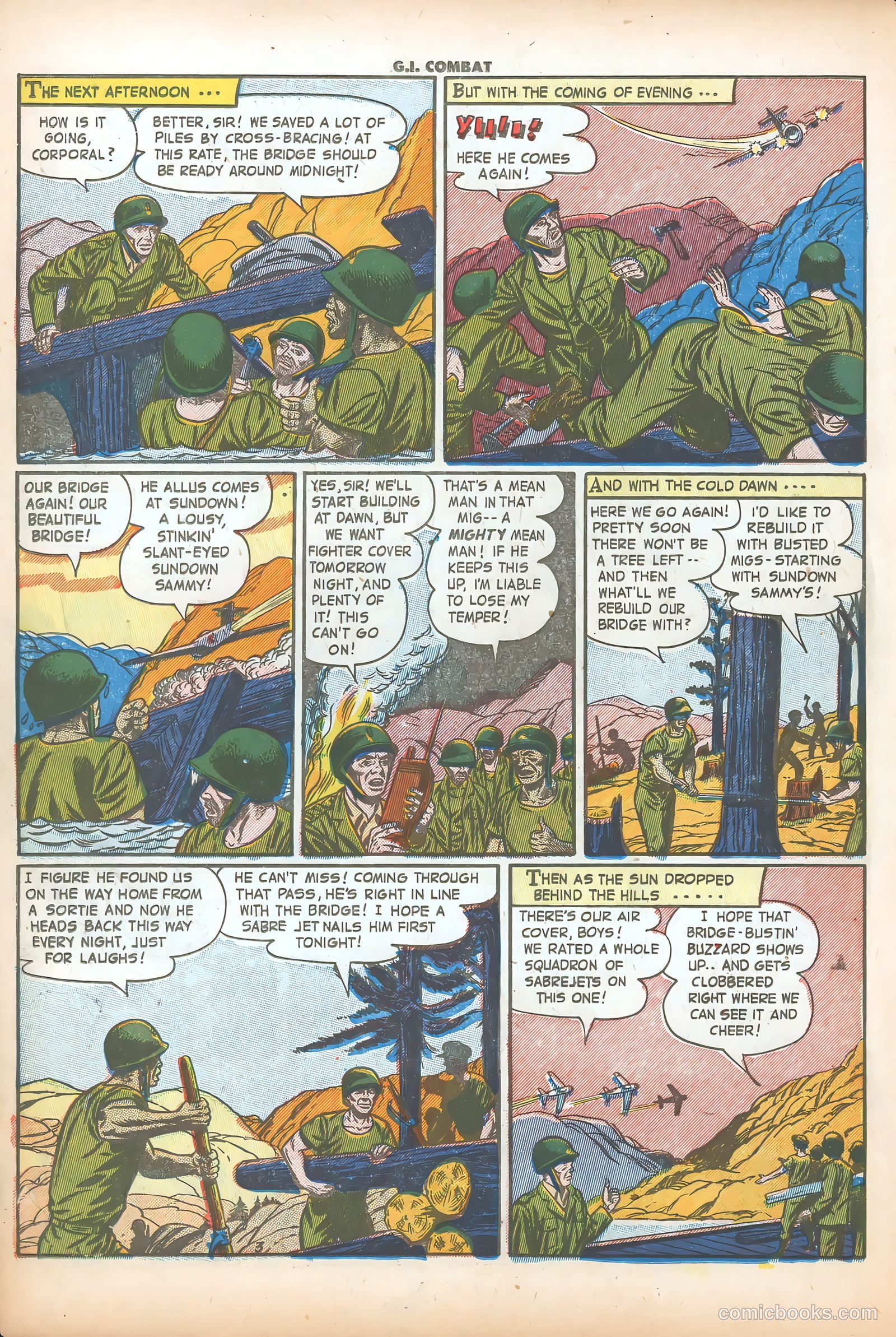 G.I. Combat #10 (1953) — page 15 of 37
