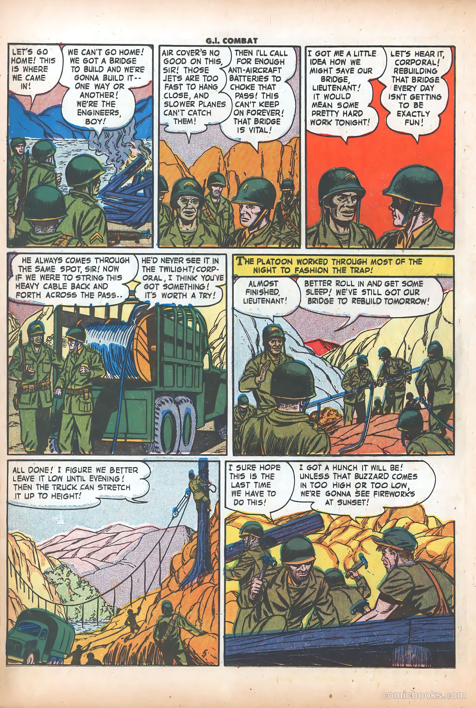 G.I. Combat #10 (1953) — page 17 of 37