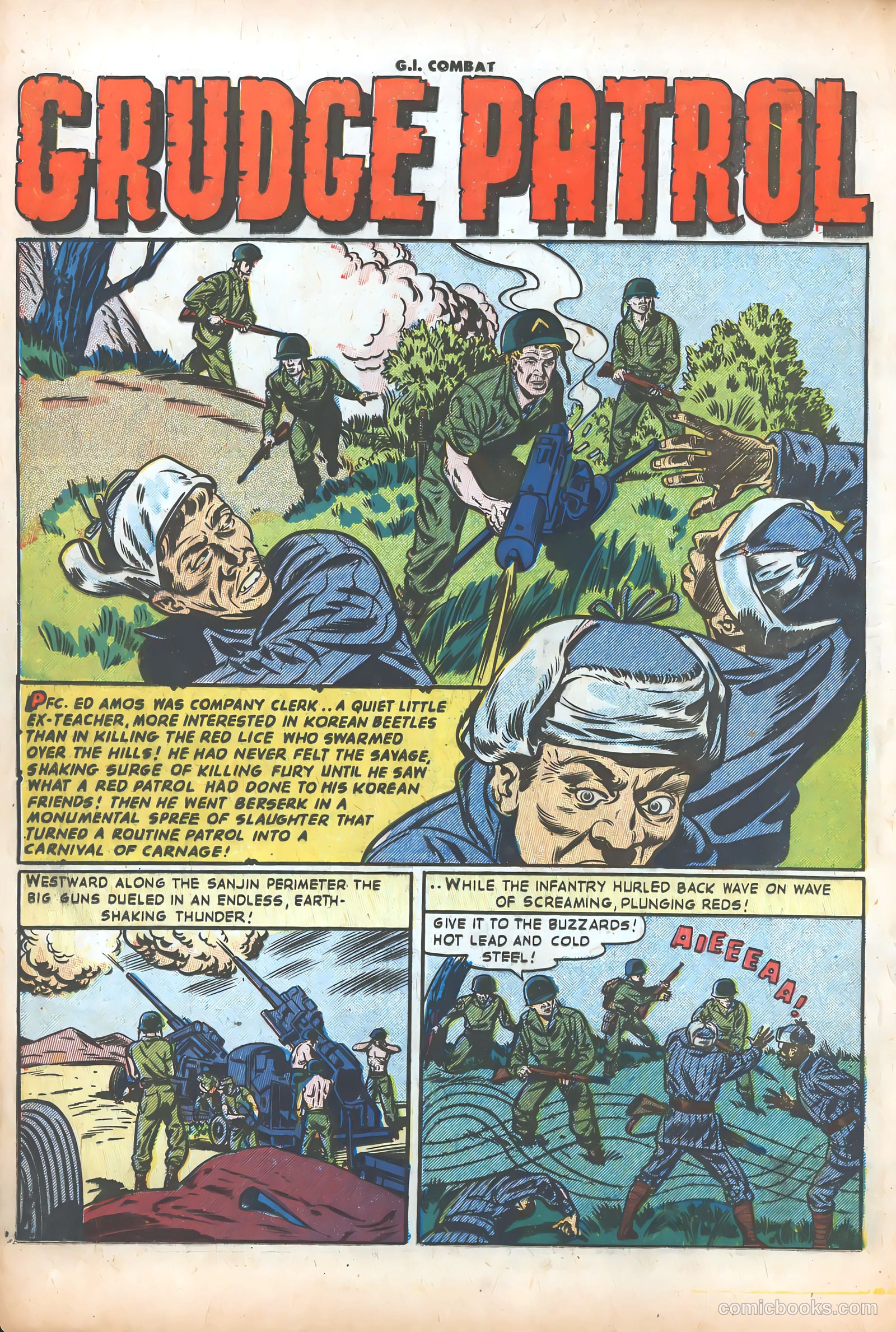 G.I. Combat #10 (1953) — page 19 of 37