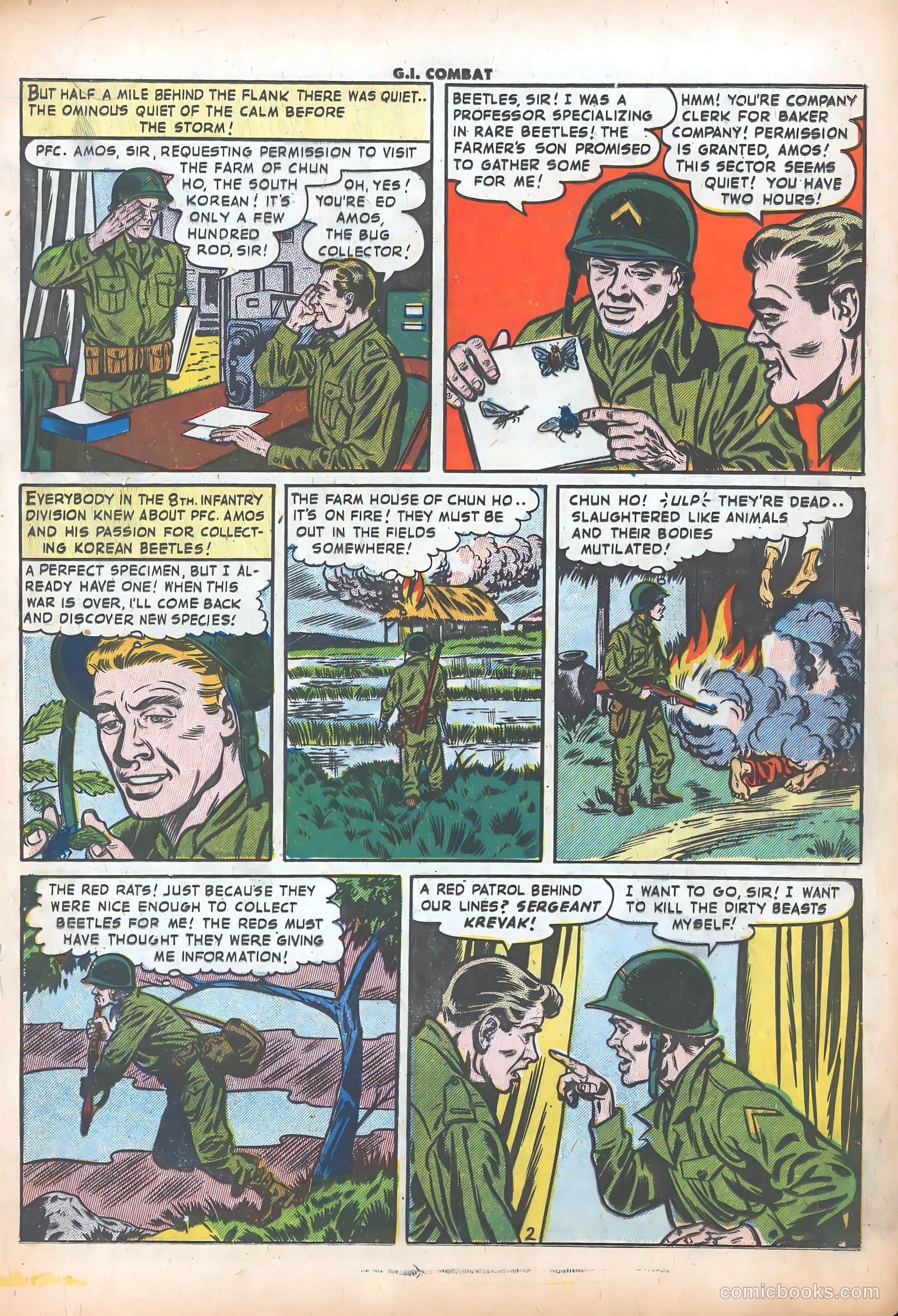 G.I. Combat #10 (1953) — page 20 of 37