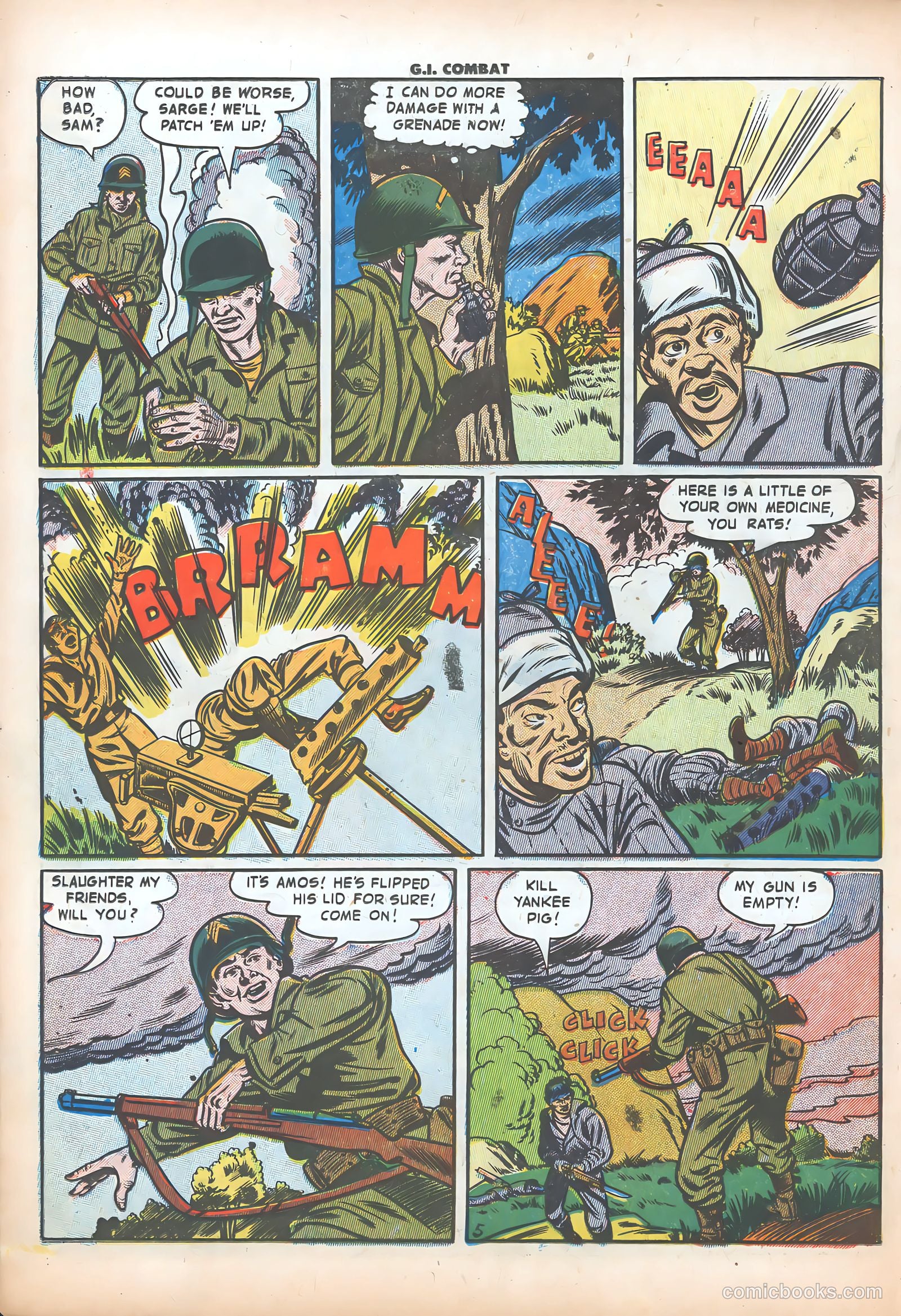 G.I. Combat #10 (1953) — page 23 of 37