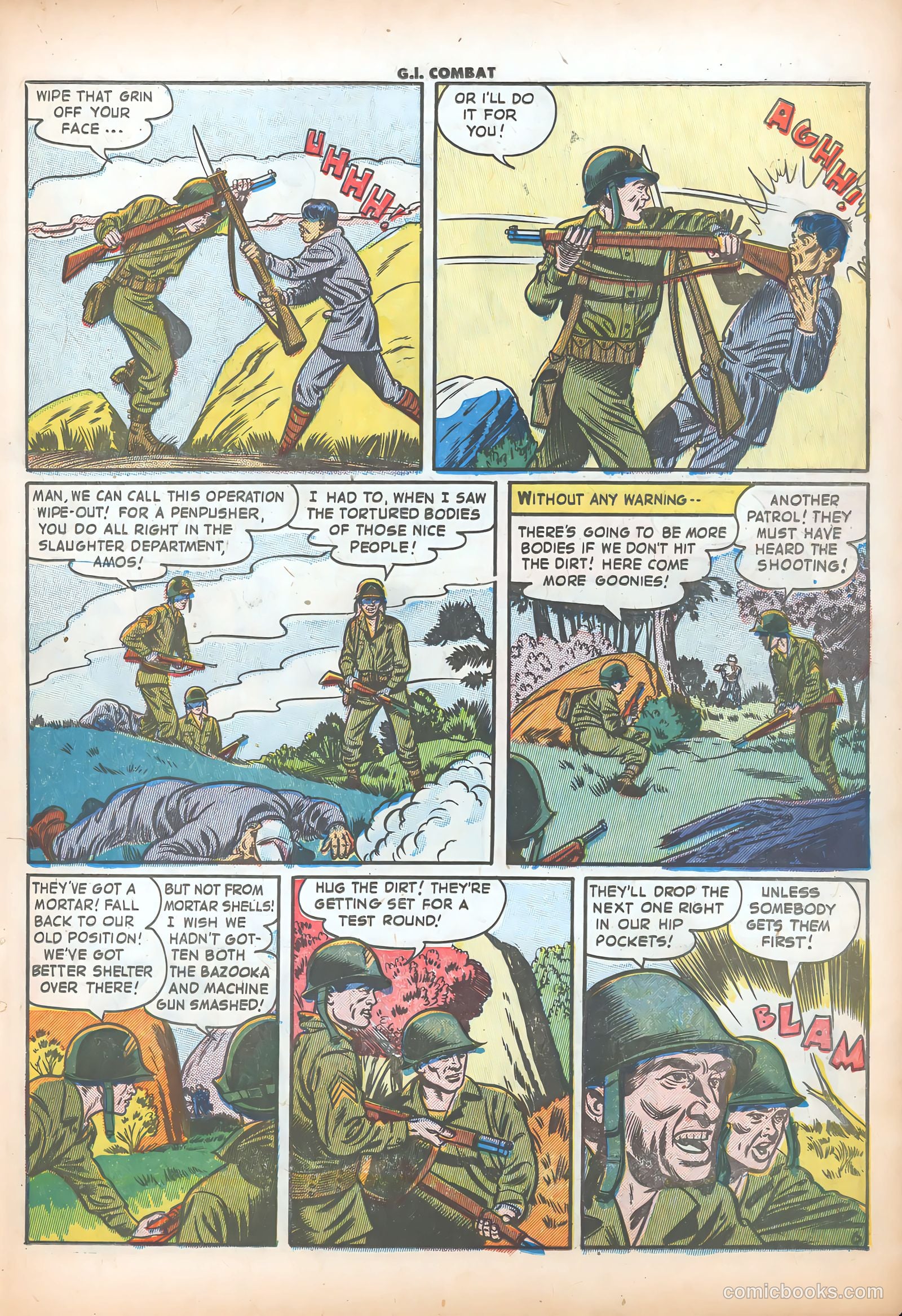 G.I. Combat #10 (1953) — page 24 of 37