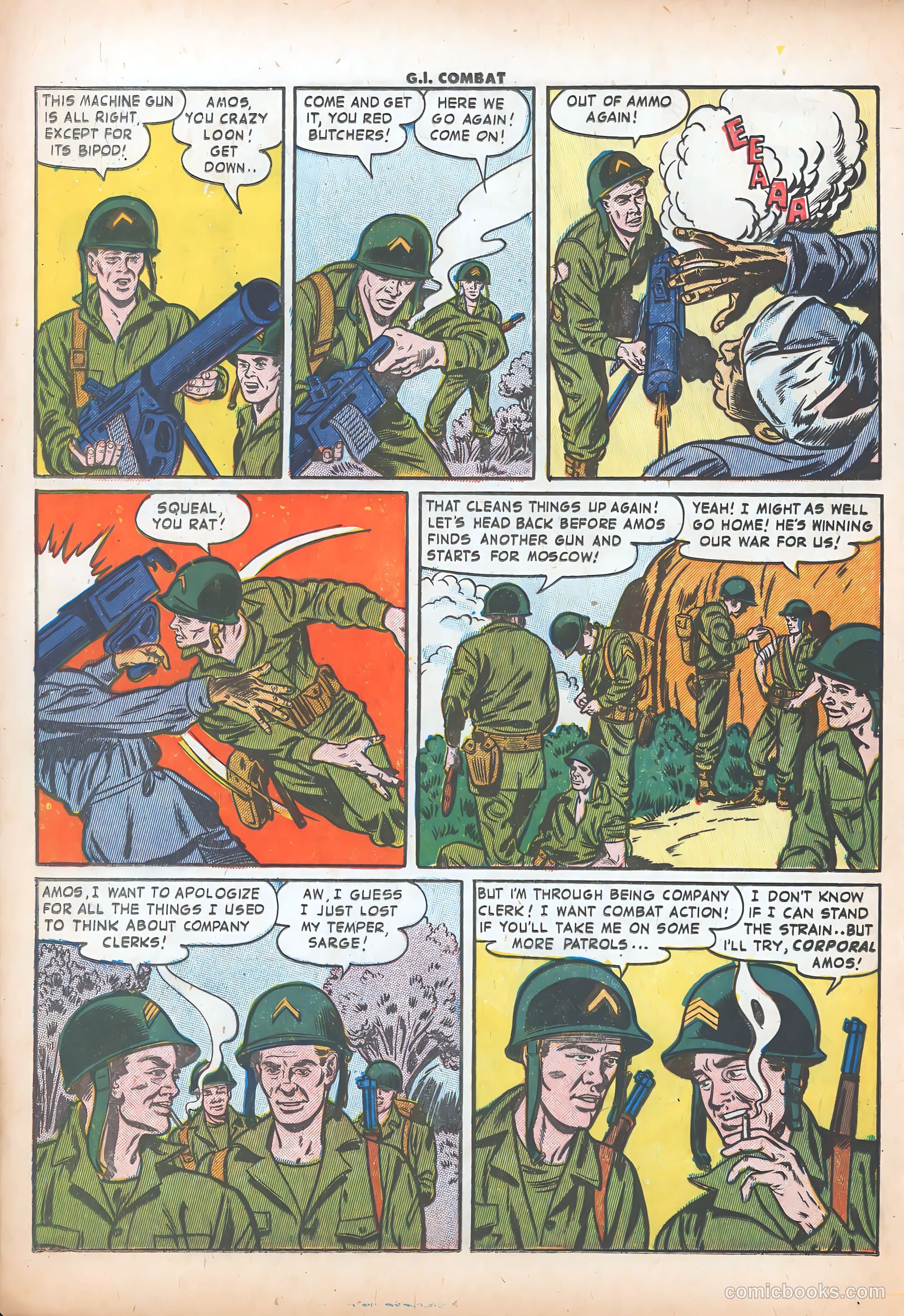 G.I. Combat #10 (1953) — page 25 of 37
