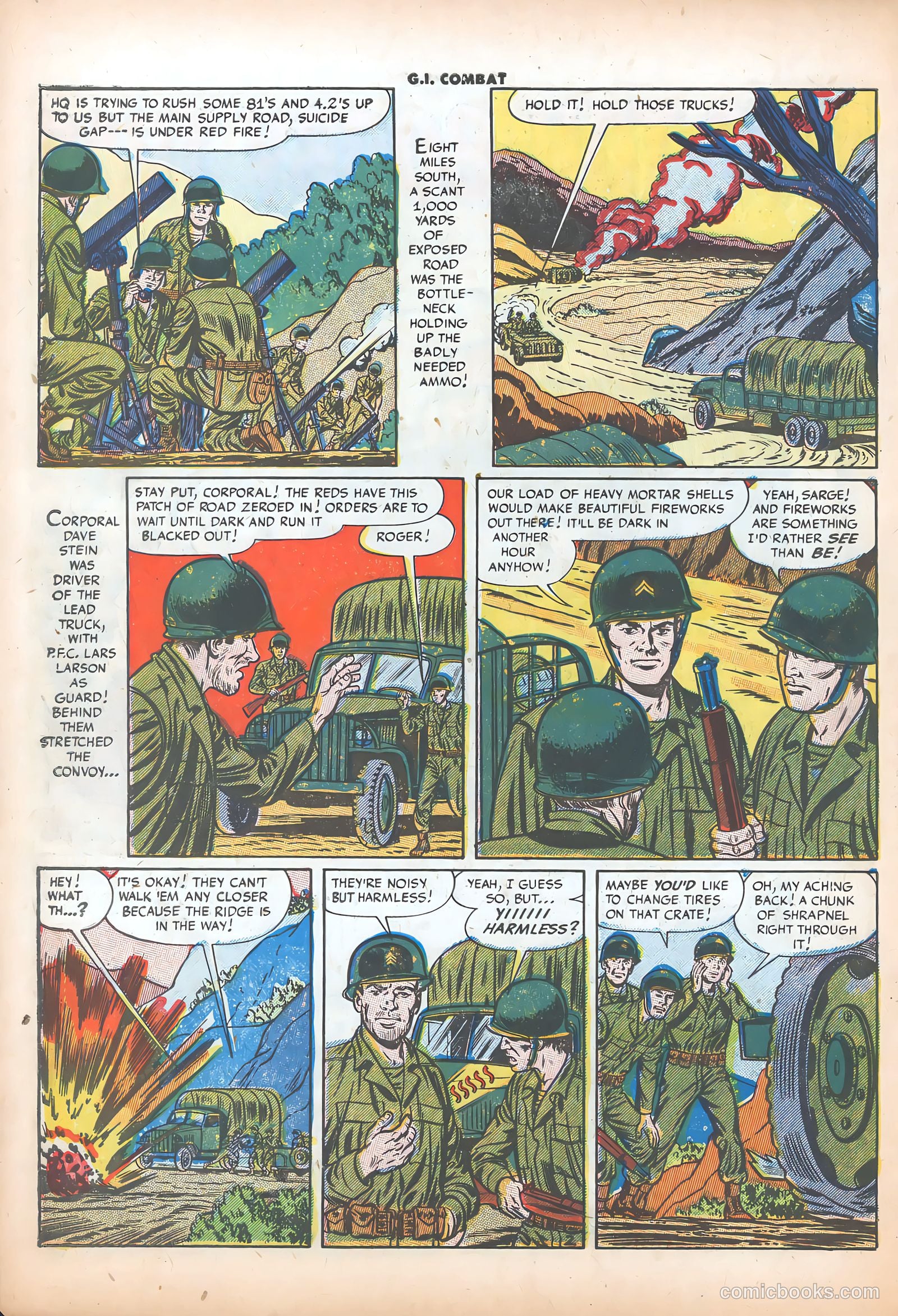 G.I. Combat #10 (1953) — page 29 of 37