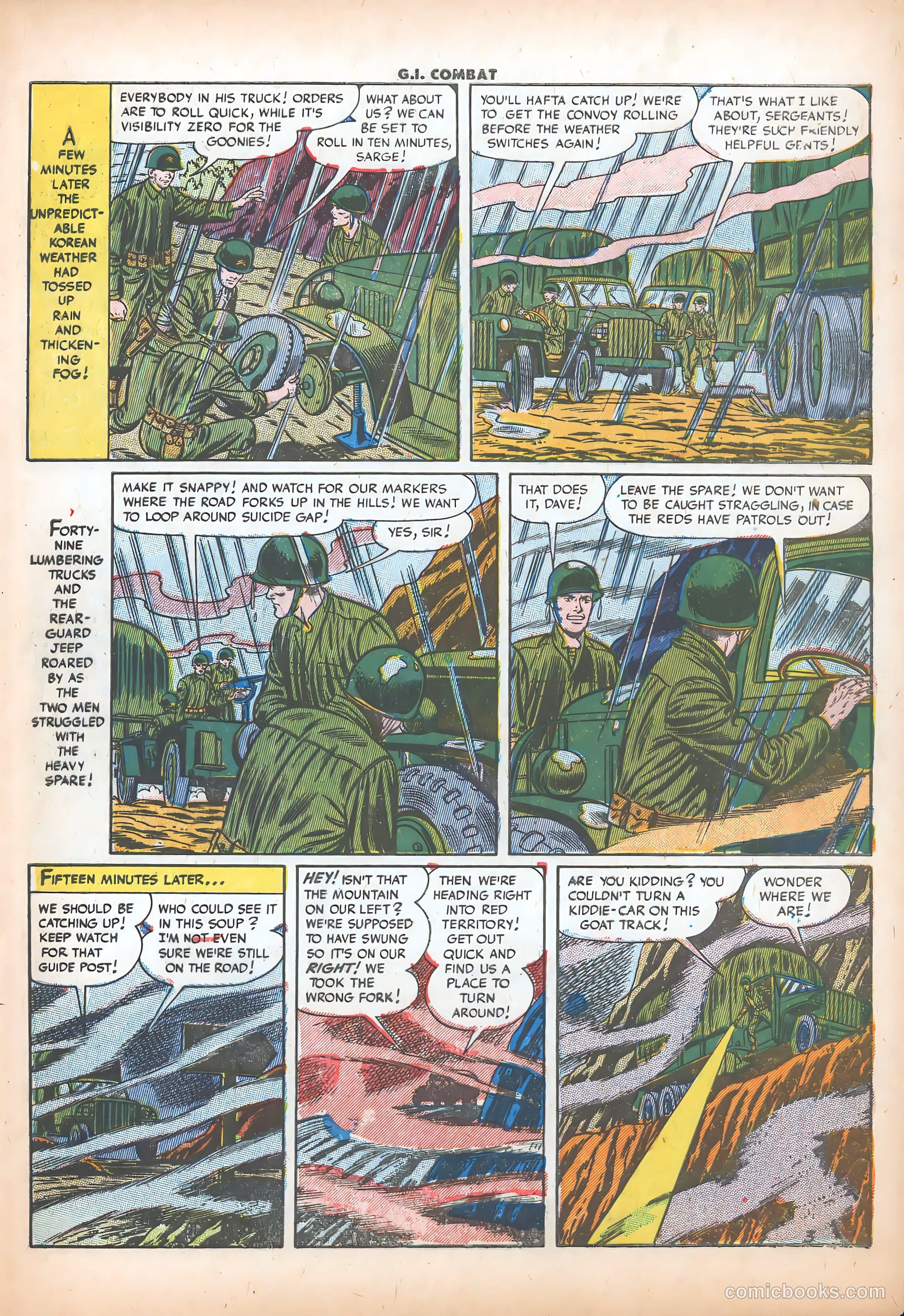 G.I. Combat #10 (1953) — page 30 of 37
