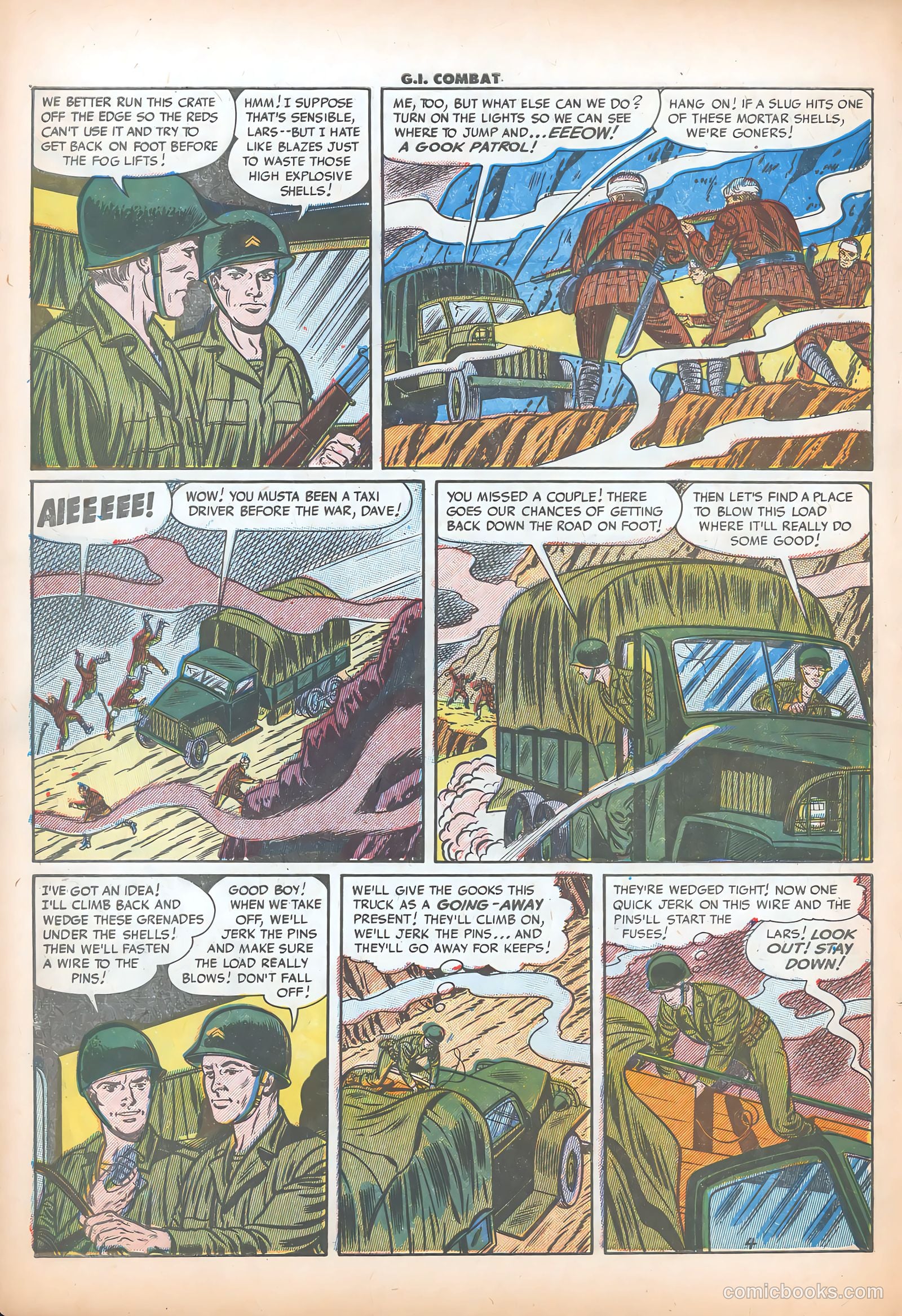 G.I. Combat #10 (1953) — page 31 of 37