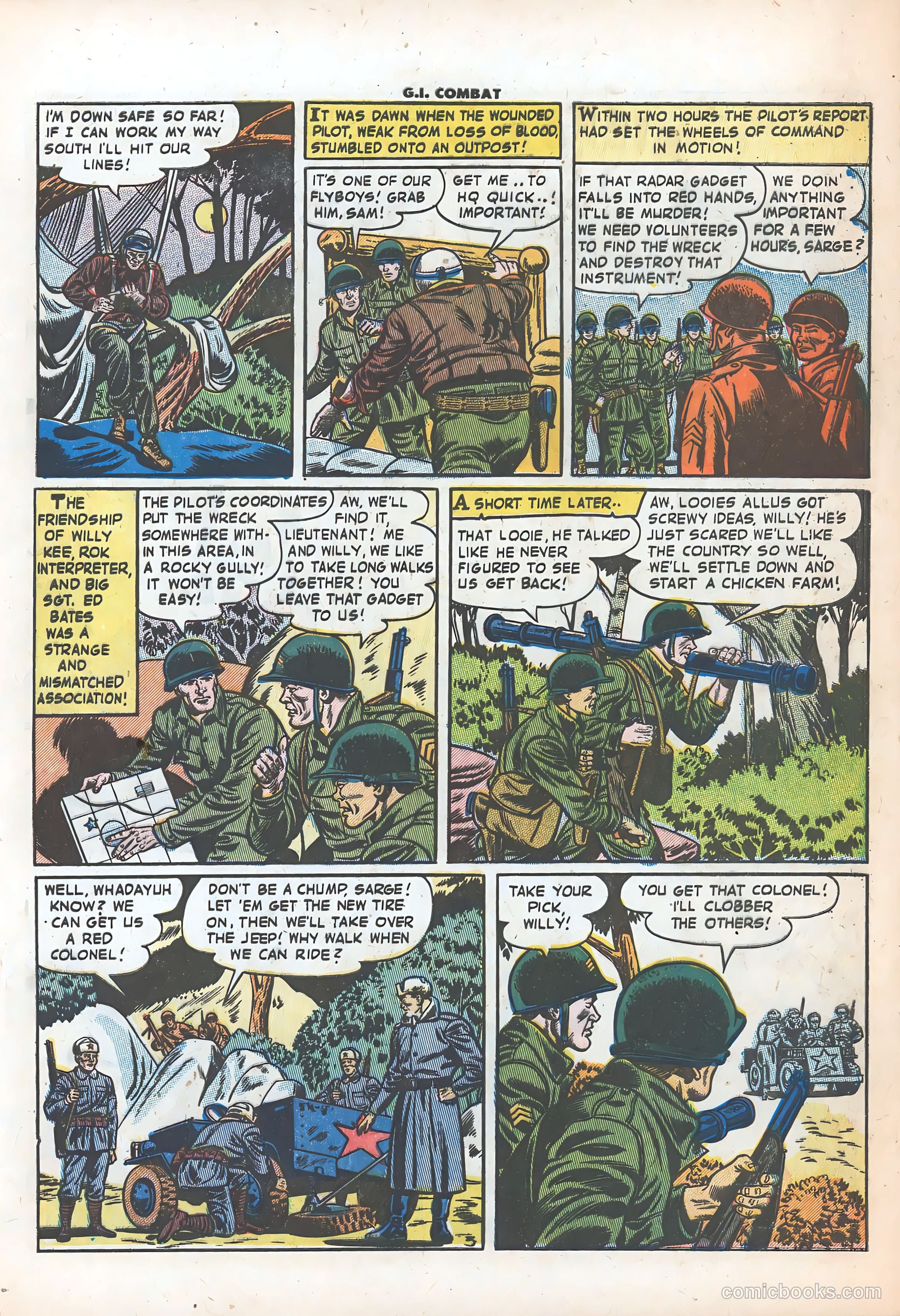 G.I. Combat #11 (1953) — page 5 of 36