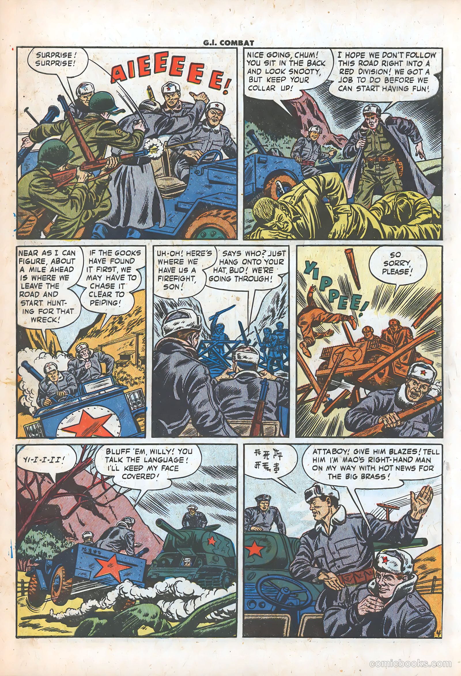 G.I. Combat #11 (1953) — page 6 of 36
