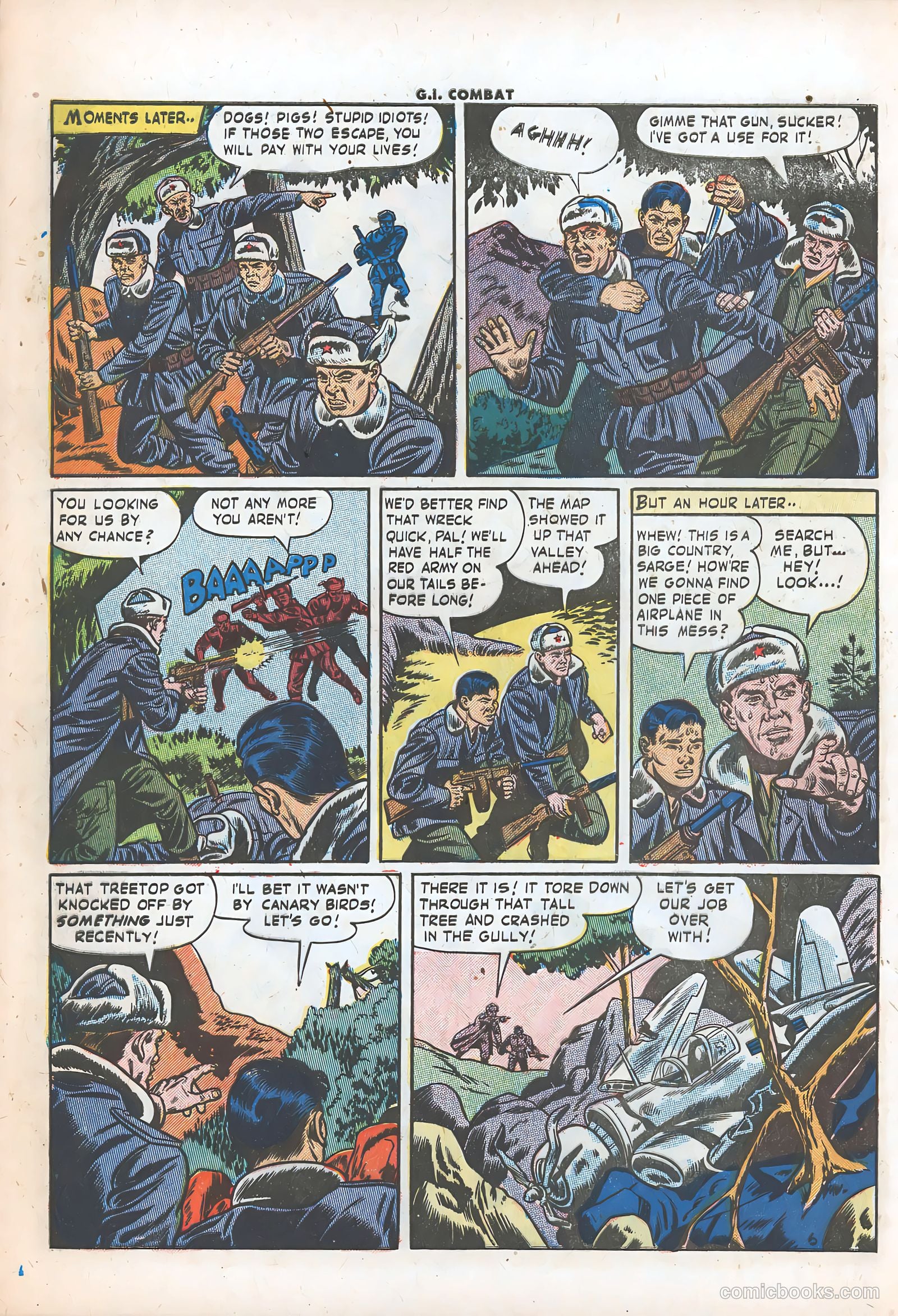 G.I. Combat #11 (1953) — page 8 of 36