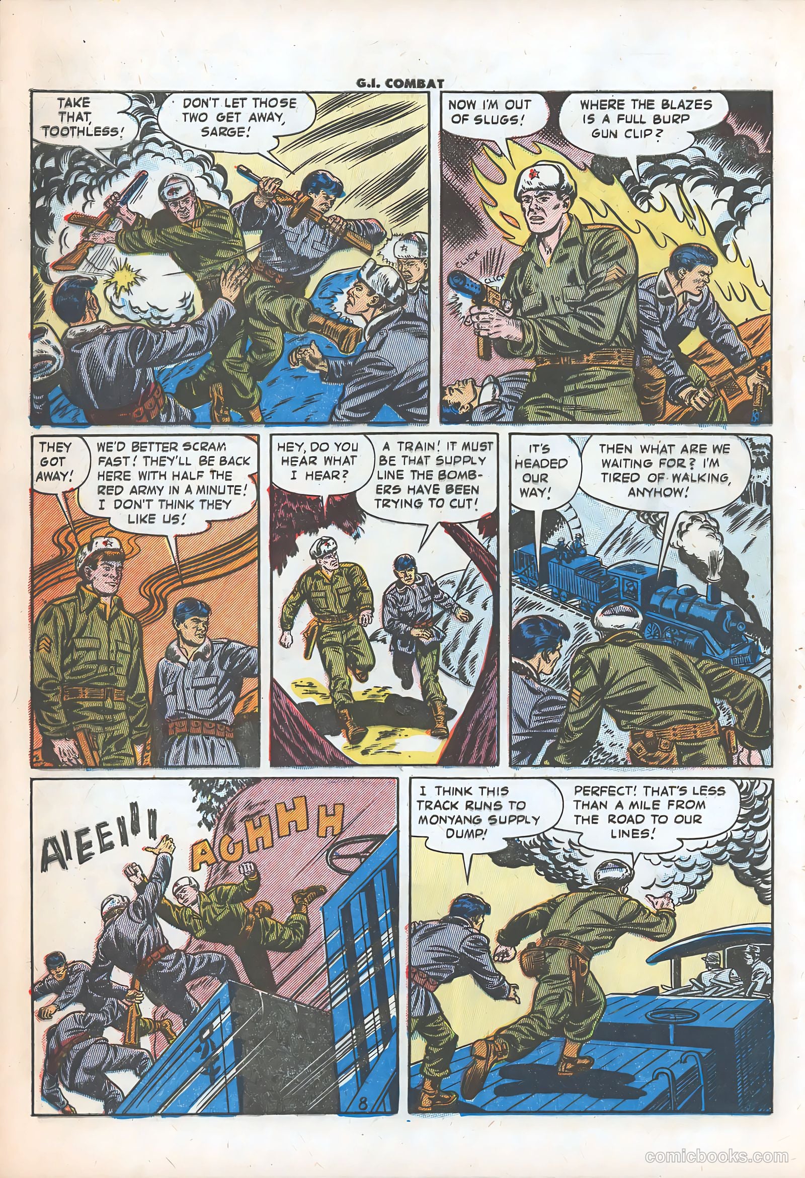 G.I. Combat #11 (1953) — page 10 of 36