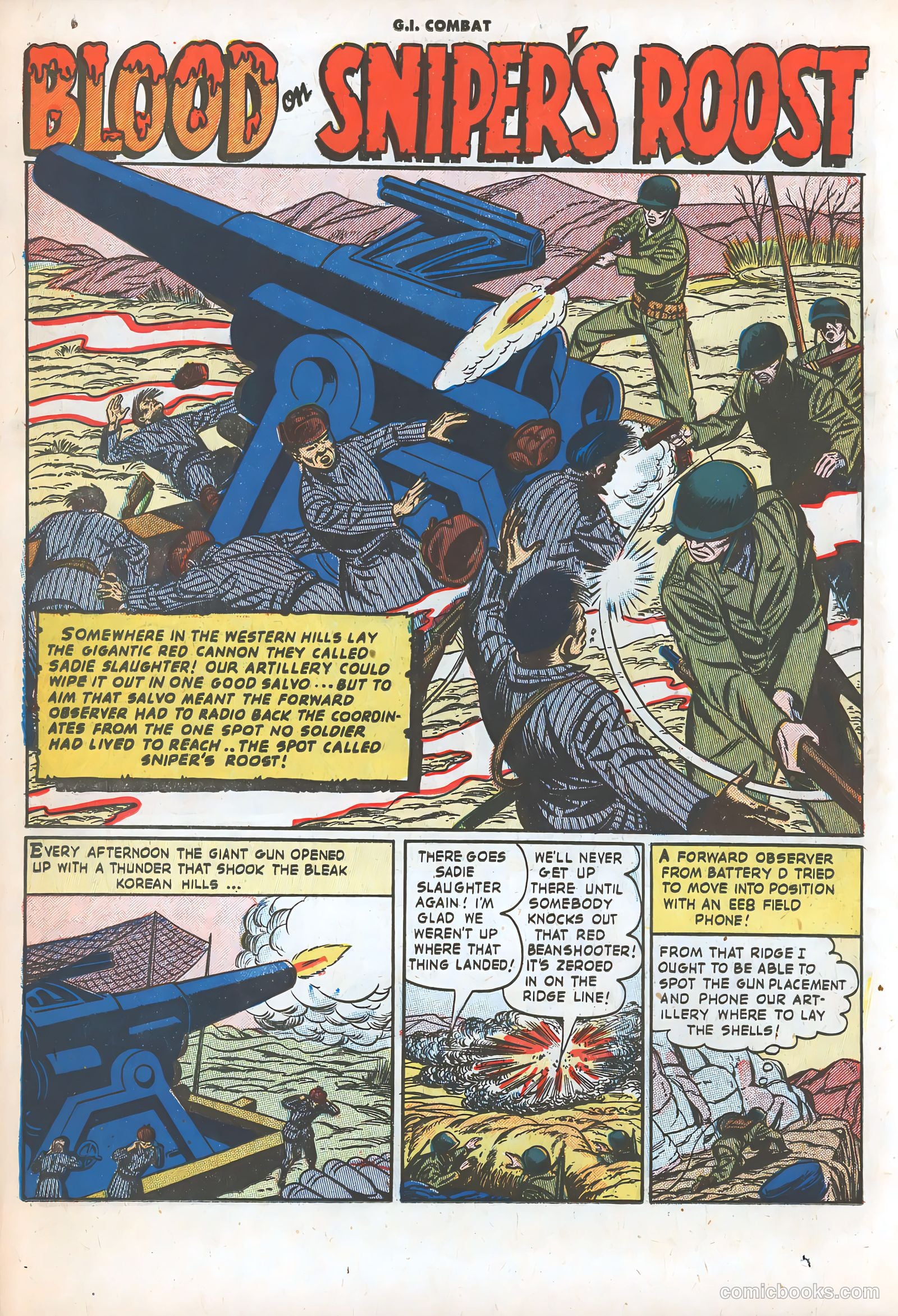 G.I. Combat #11 (1953) — page 12 of 36