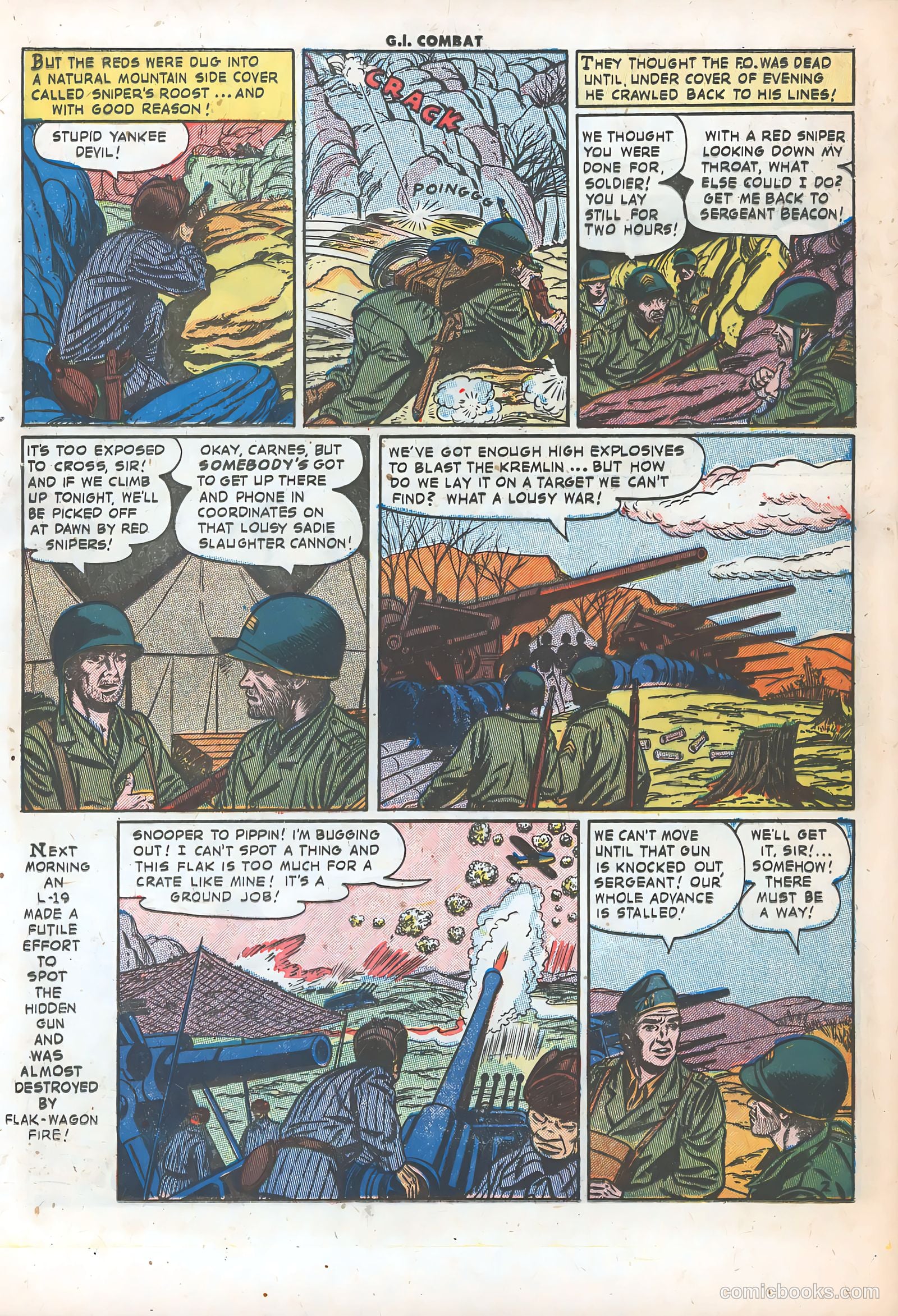 G.I. Combat #11 (1953) — page 13 of 36