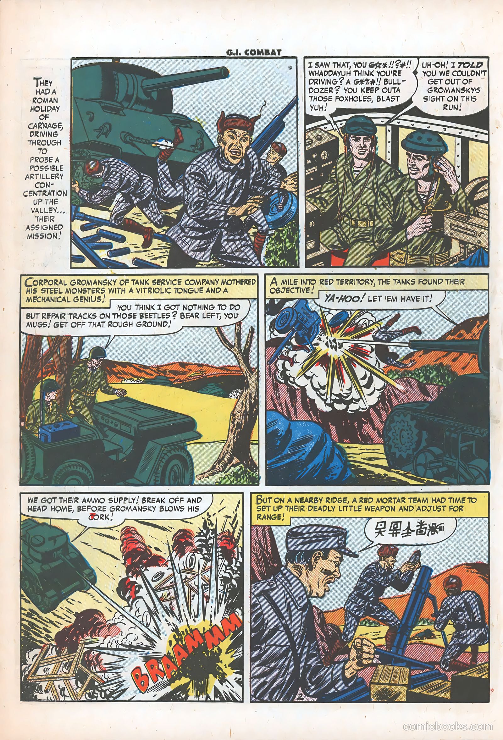 G.I. Combat #11 (1953) — page 28 of 36