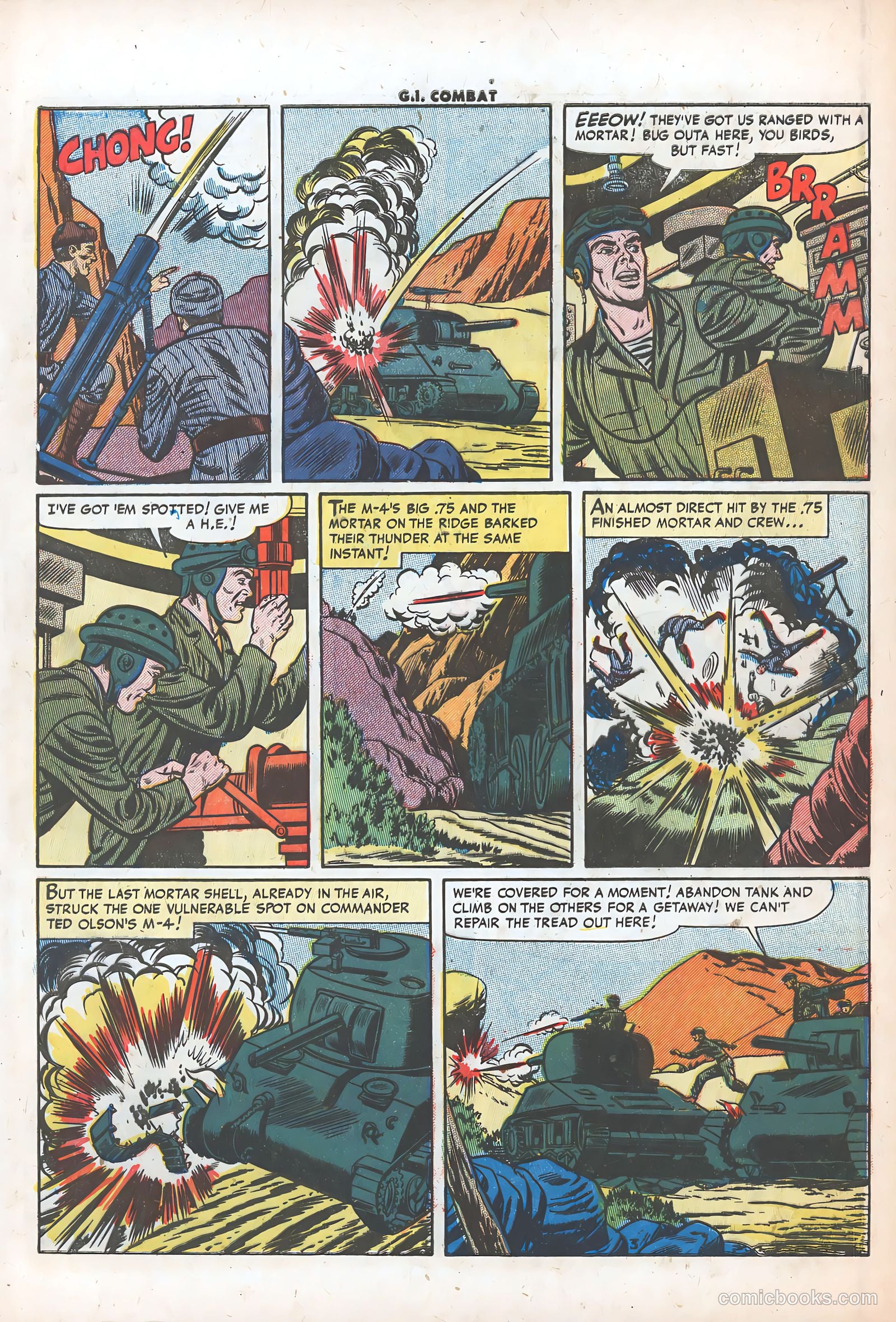 G.I. Combat #11 (1953) — page 29 of 36
