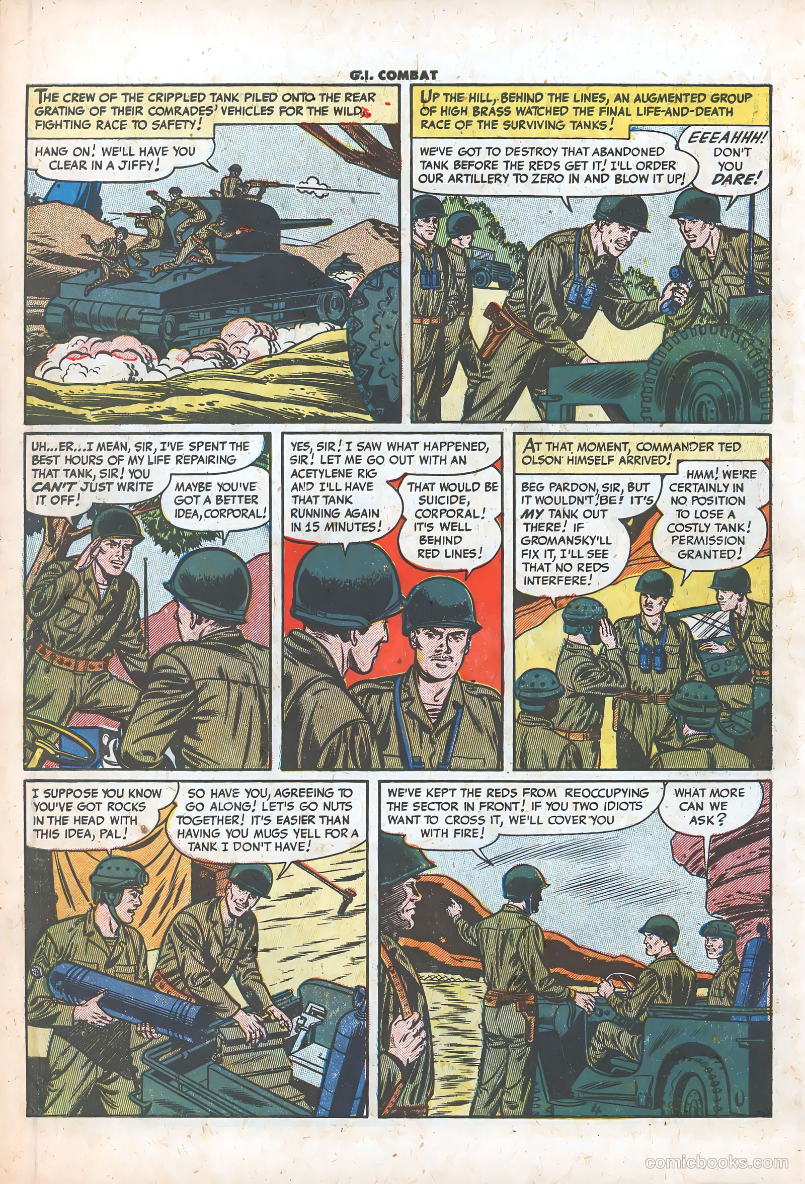 G.I. Combat #11 (1953) — page 30 of 36