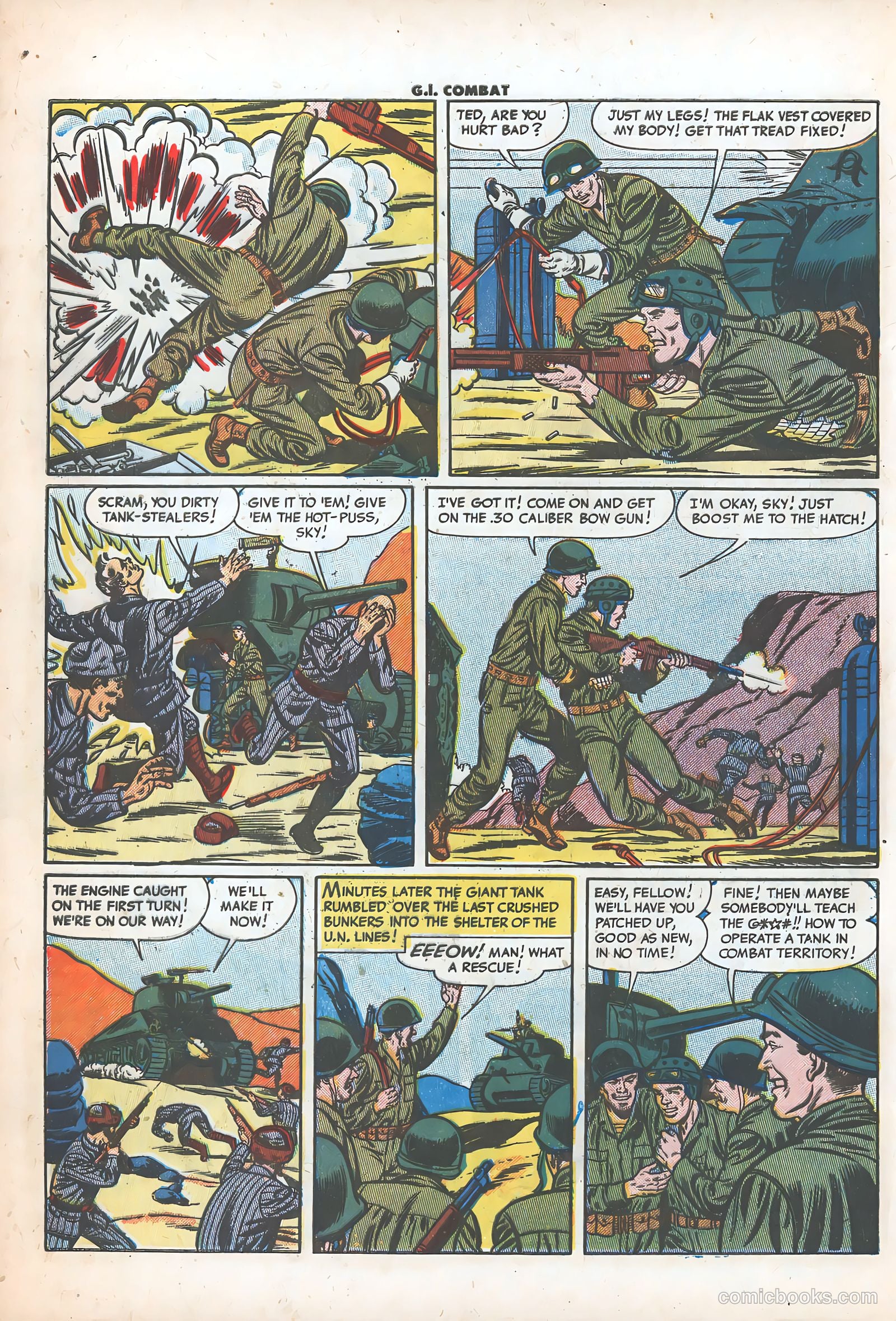 G.I. Combat #11 (1953) — page 32 of 36