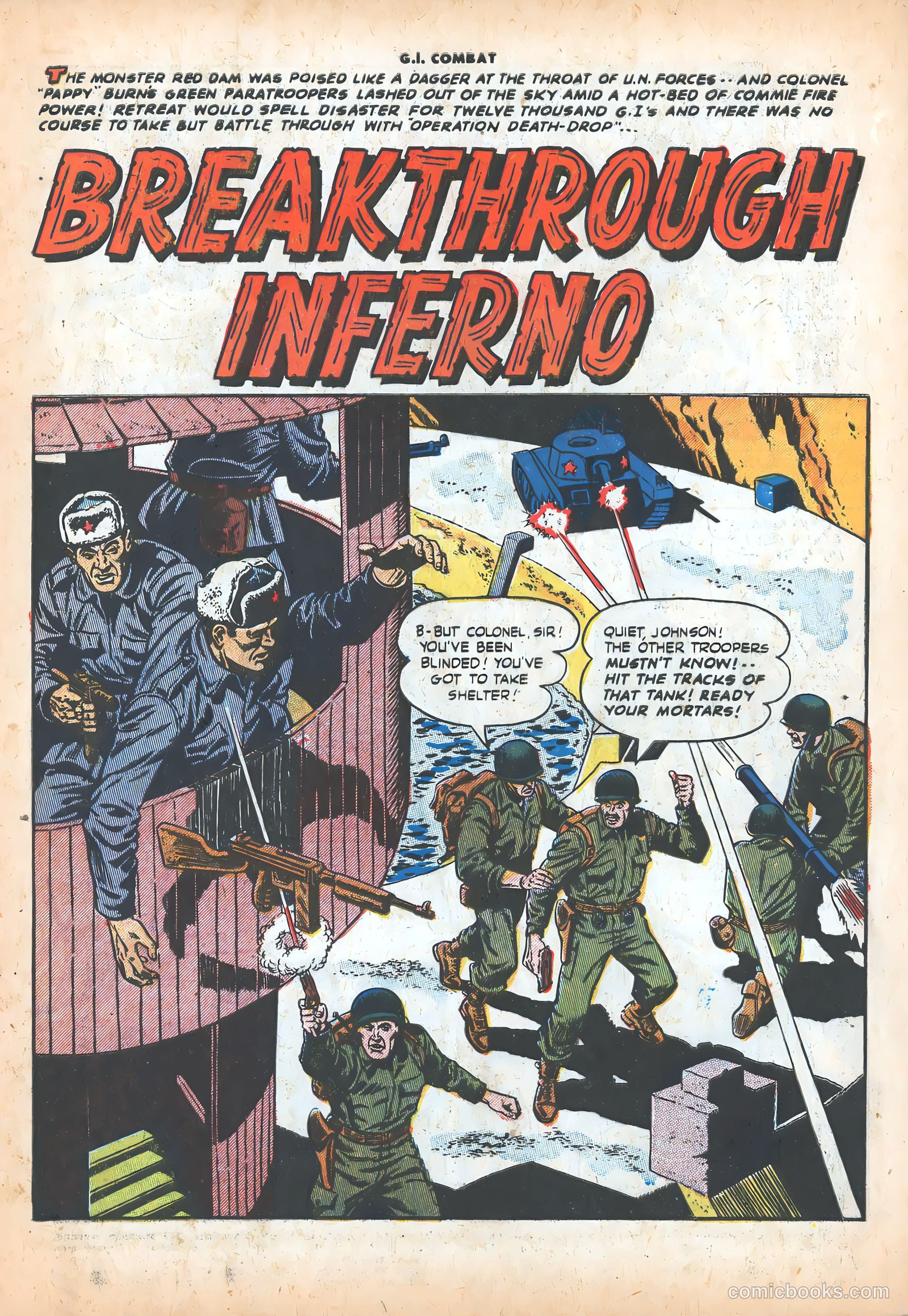G.I. Combat #12 (1953) — page 3 of 36