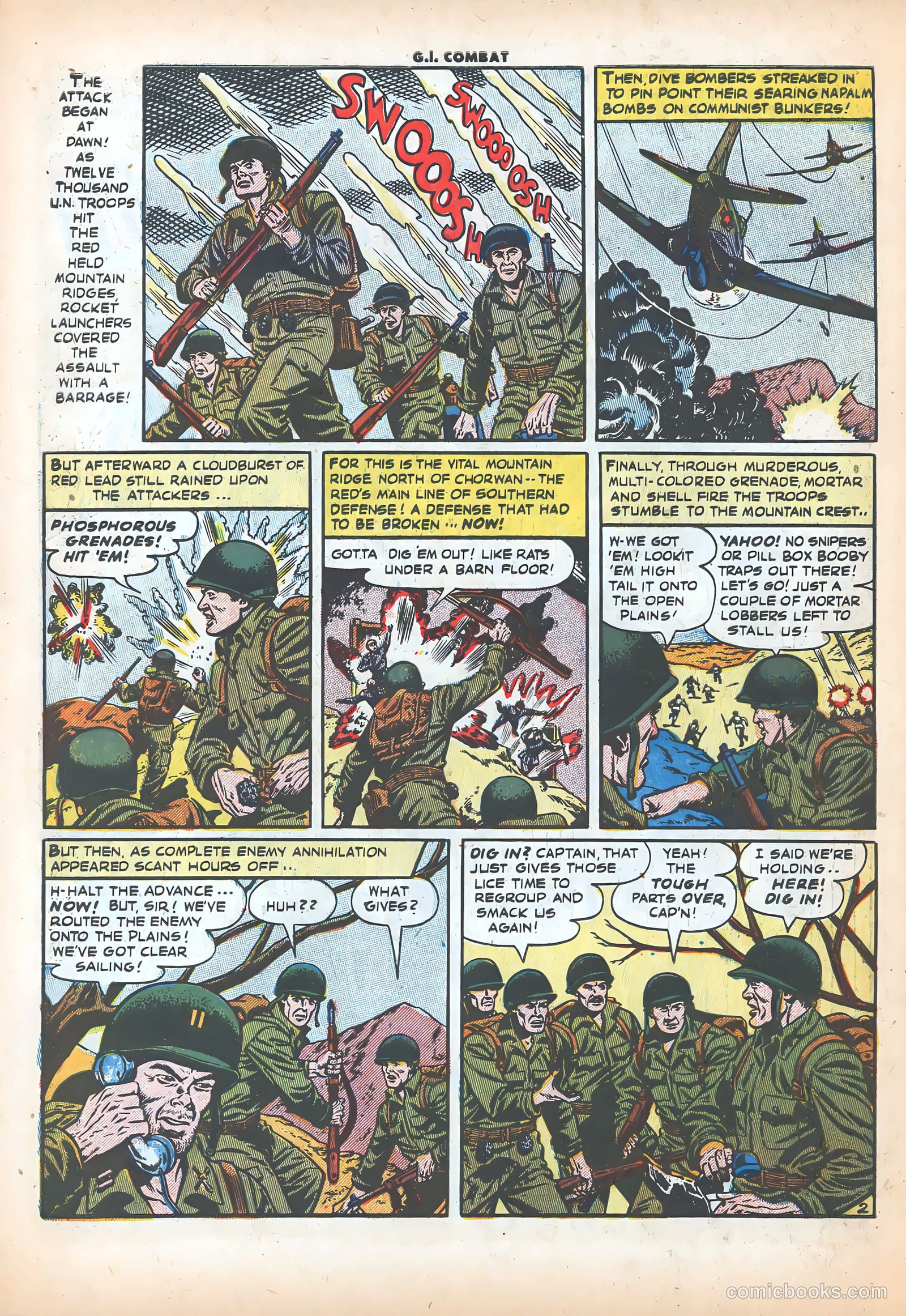 G.I. Combat #12 (1953) — page 4 of 36