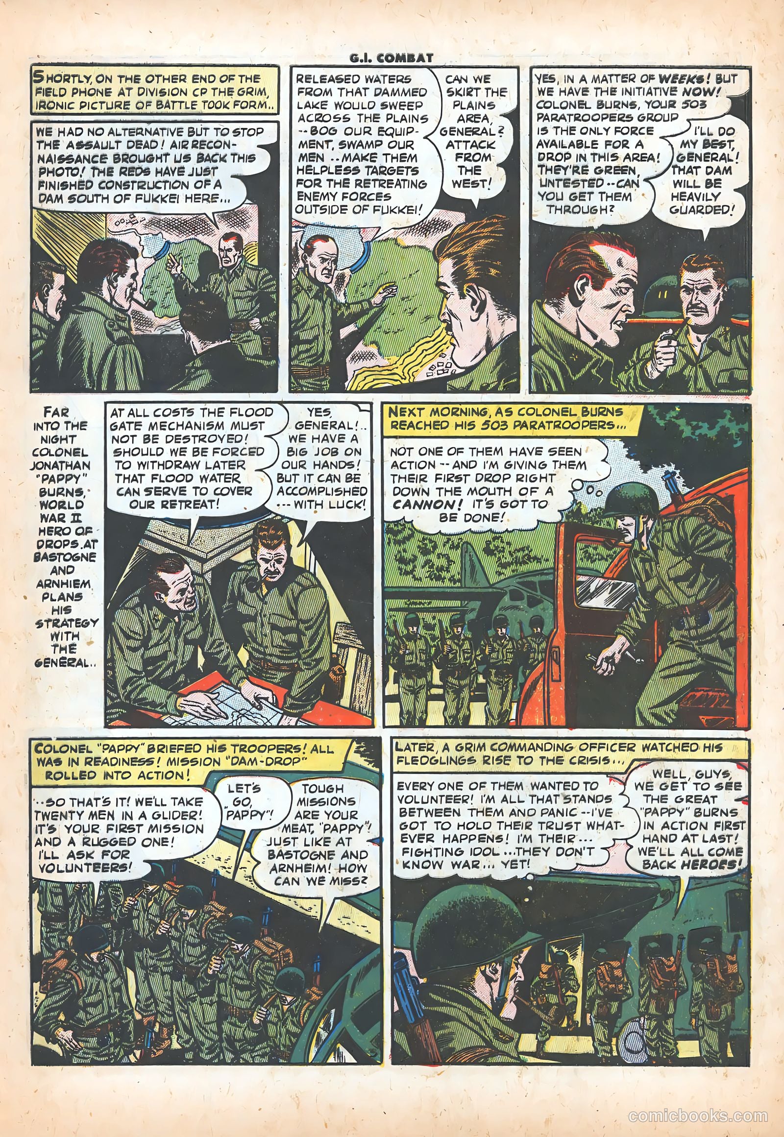 G.I. Combat #12 (1953) — page 5 of 36