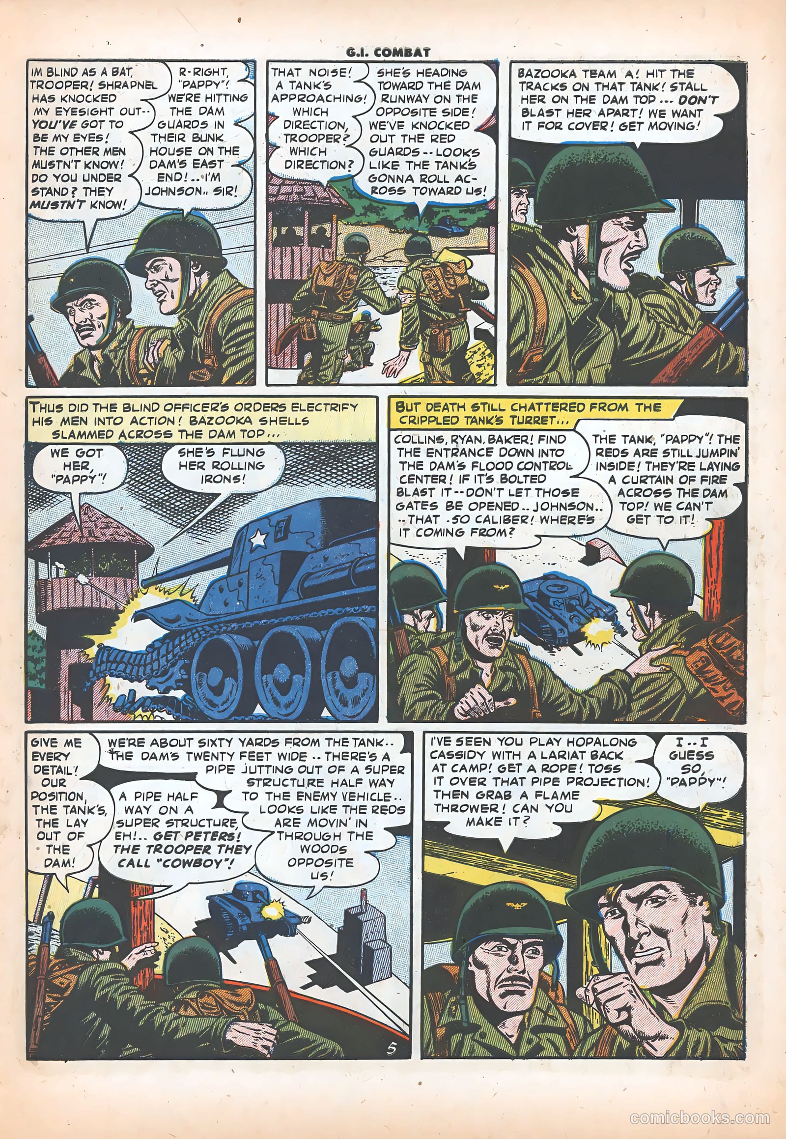 G.I. Combat #12 (1953) — page 7 of 36