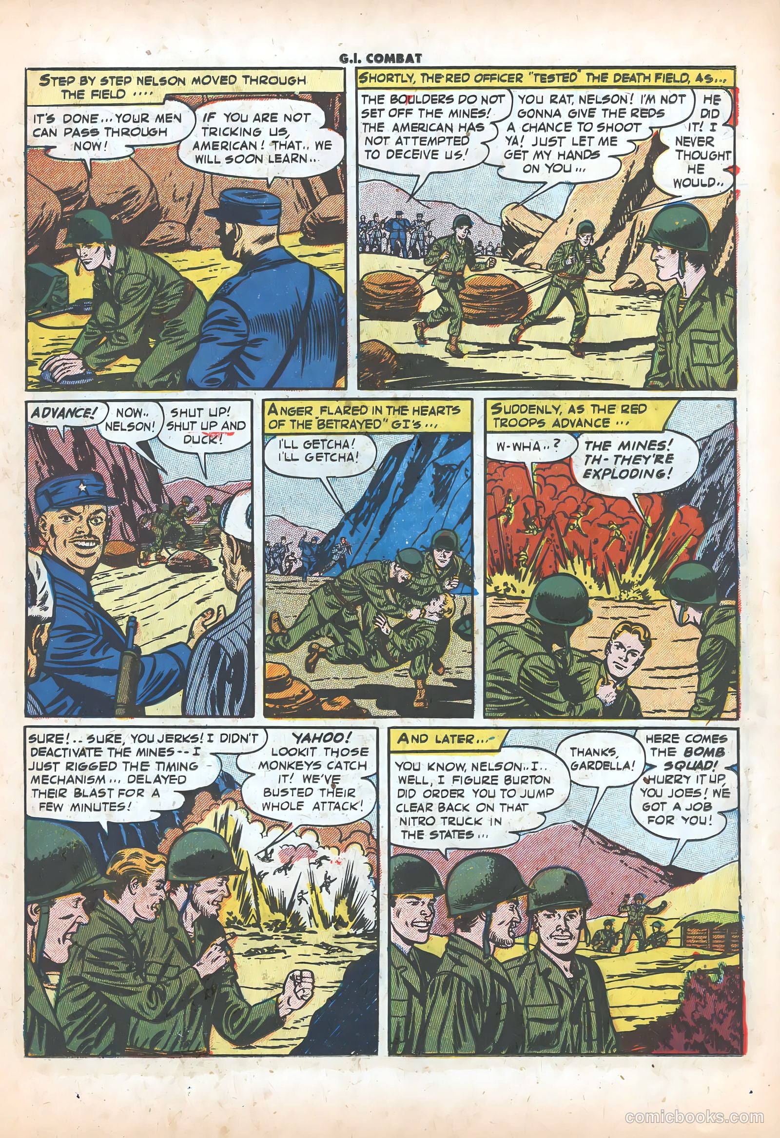 G.I. Combat #12 (1953) — page 17 of 36