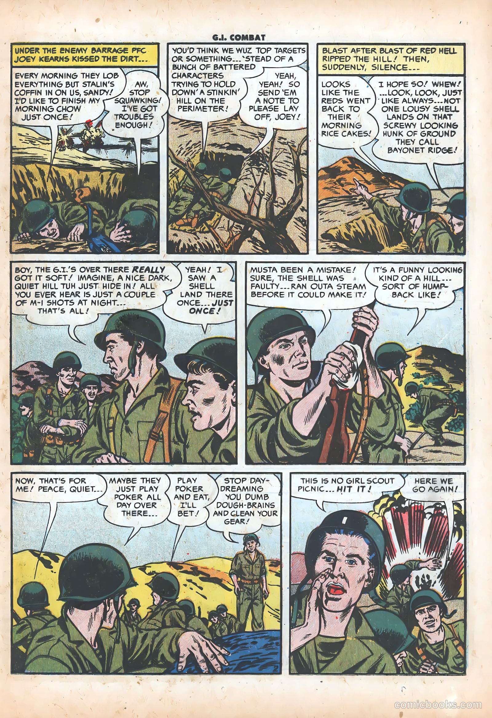 G.I. Combat #12 (1953) — page 19 of 36