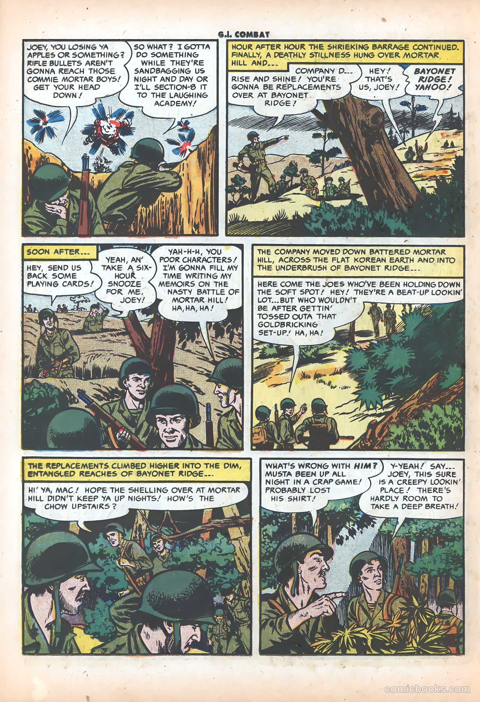 G.I. Combat #12 (1953) — page 20 of 36