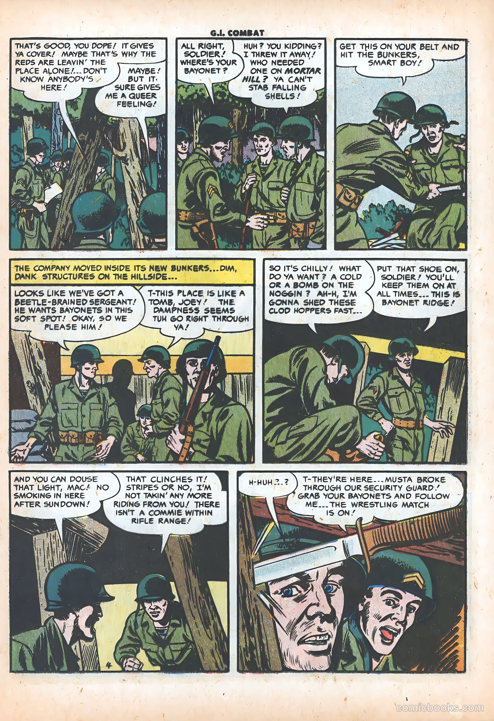 G.I. Combat #12 (1953) — page 21 of 36