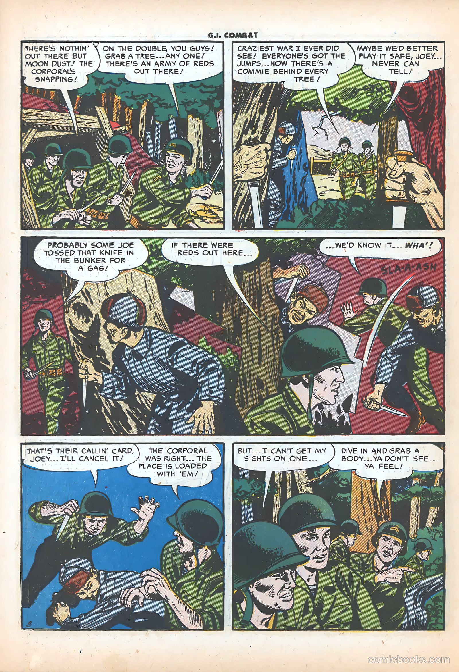 G.I. Combat #12 (1953) — page 22 of 36