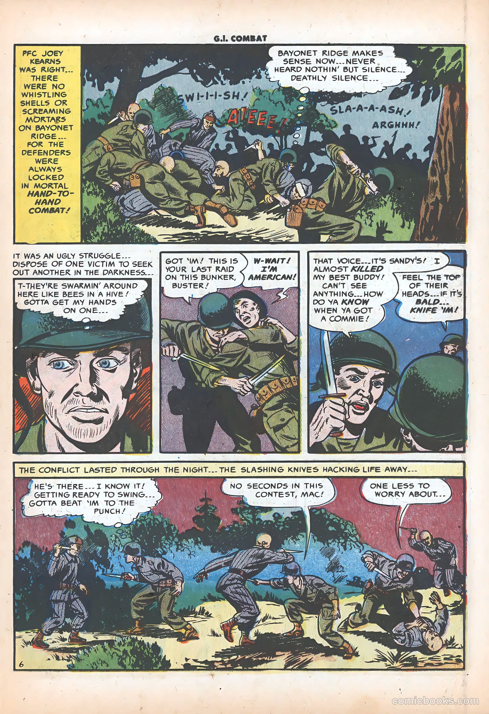 G.I. Combat #12 (1953) — page 23 of 36