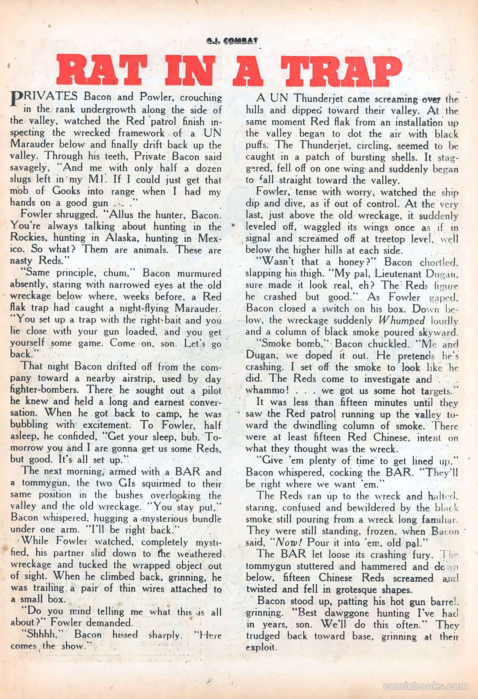 G.I. Combat #12 (1953) — page 25 of 36