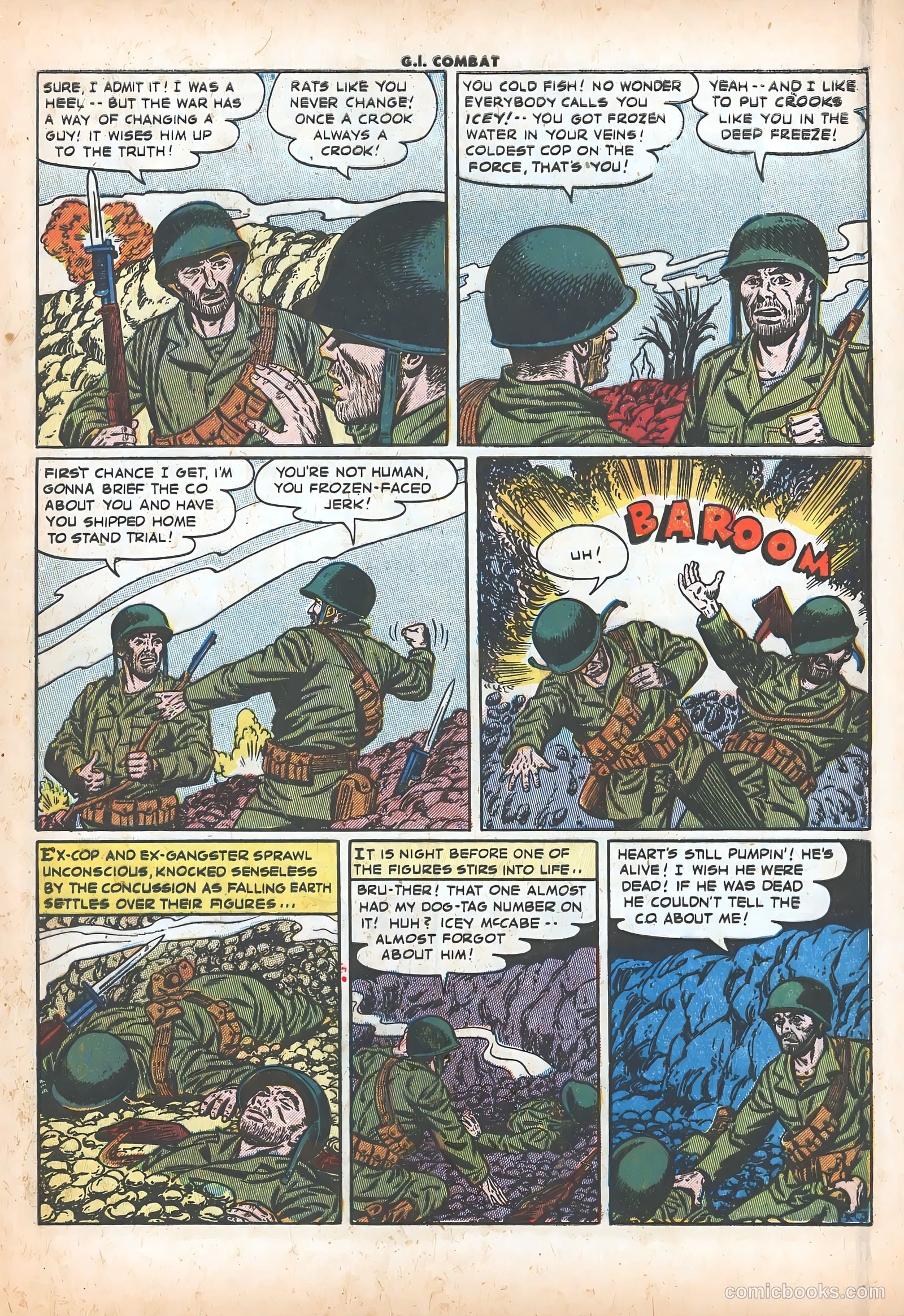 G.I. Combat #12 (1953) — page 29 of 36