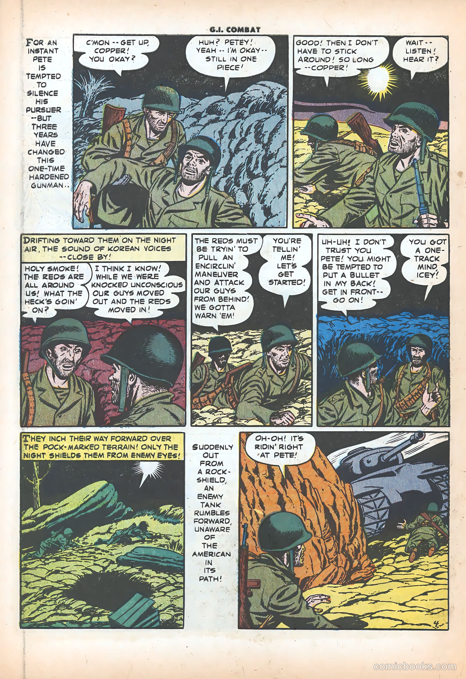 G.I. Combat #12 (1953) — page 30 of 36