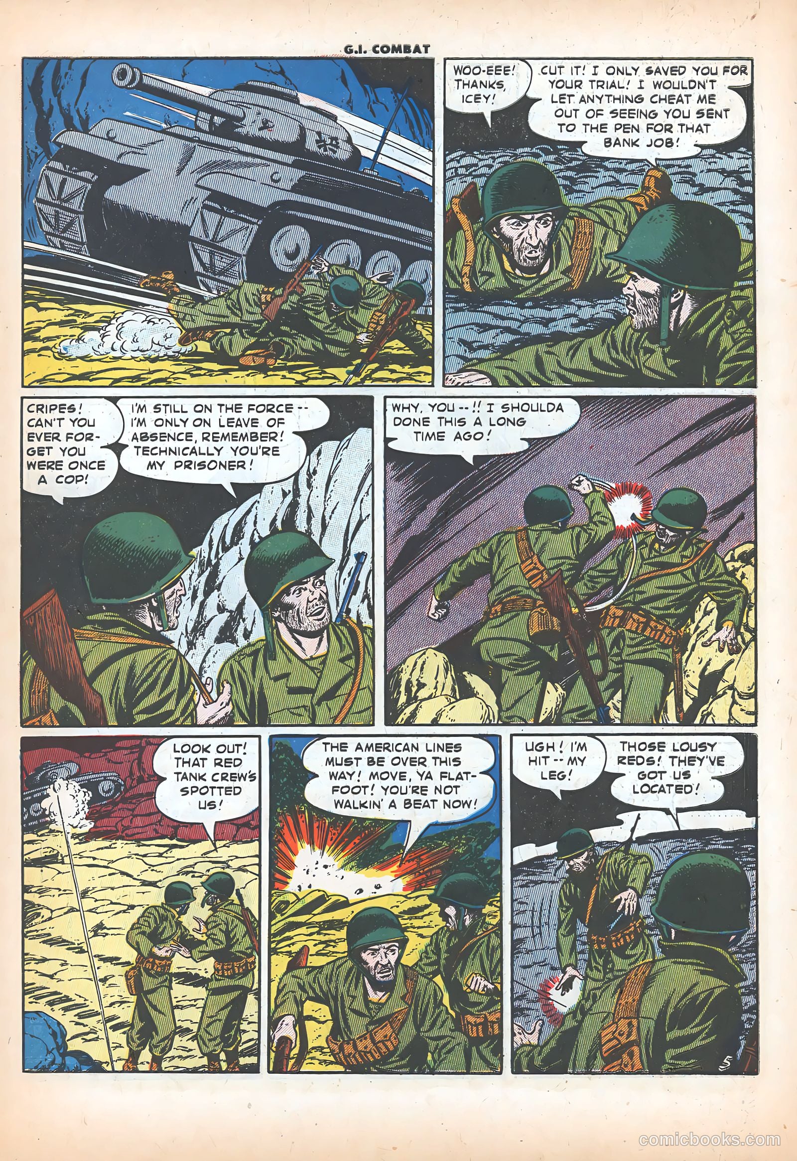 G.I. Combat #12 (1953) — page 31 of 36