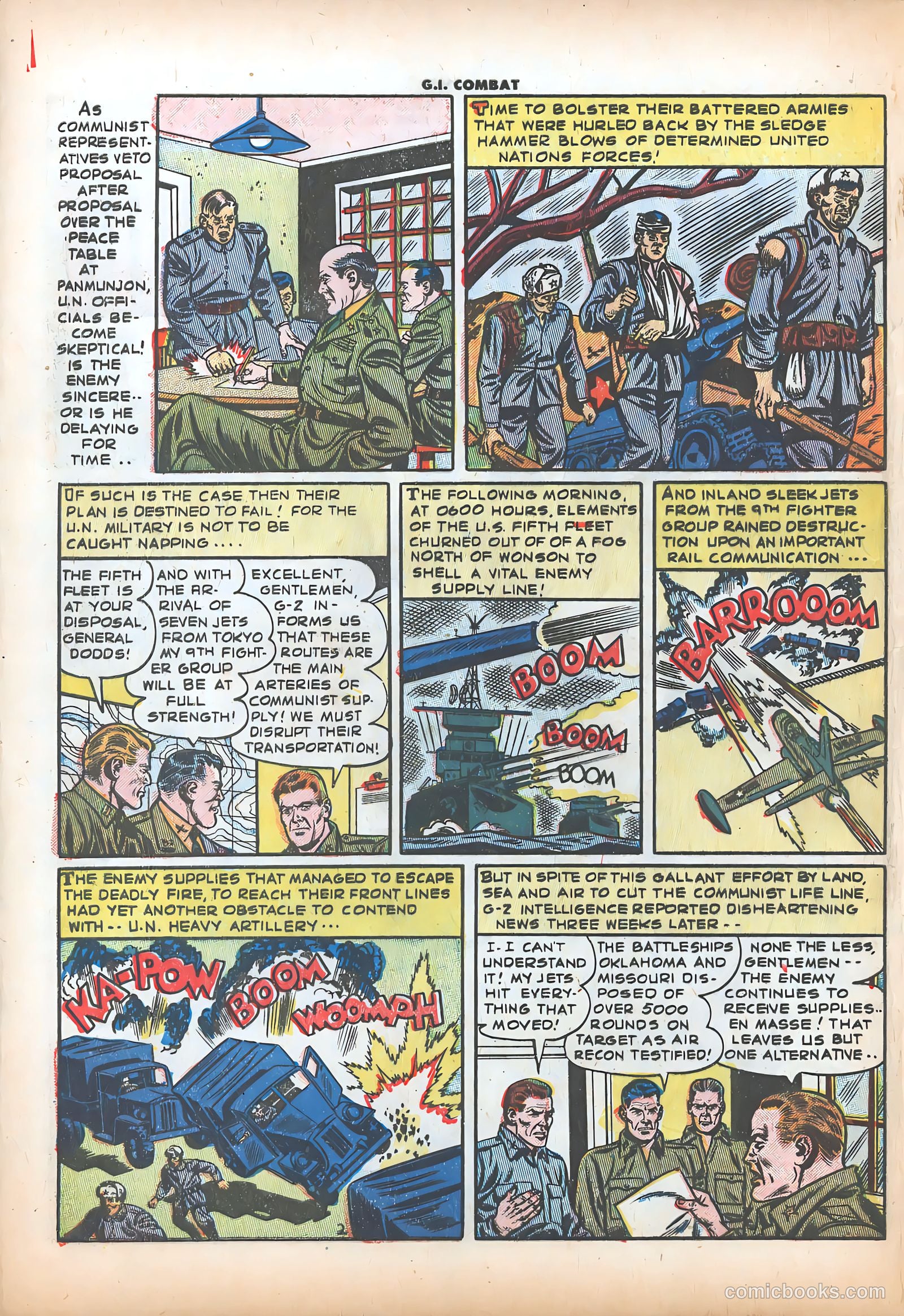 G.I. Combat #13 (1954) — page 5 of 37
