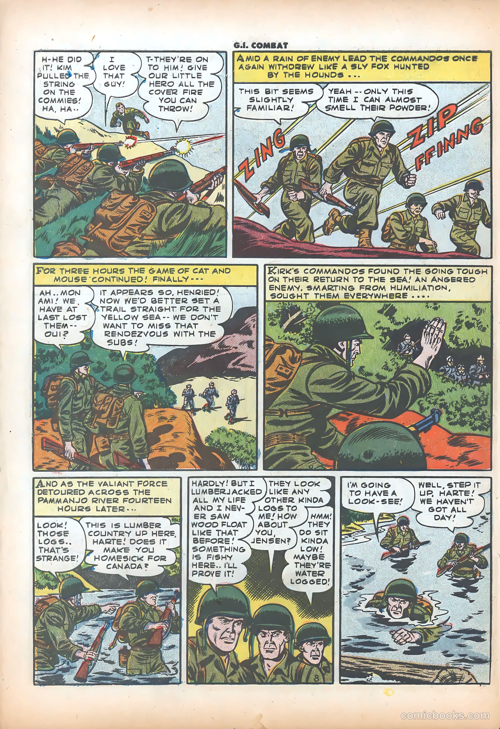 G.I. Combat #13 (1954) — page 11 of 37