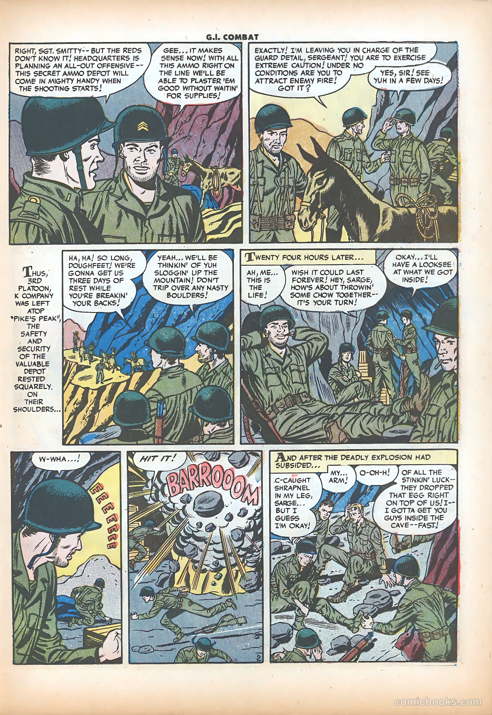 G.I. Combat #13 (1954) — page 14 of 37
