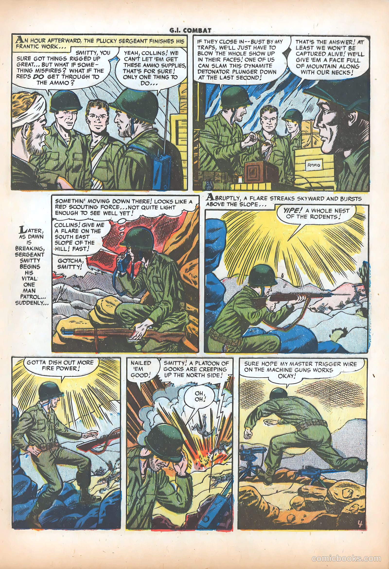 G.I. Combat #13 (1954) — page 16 of 37