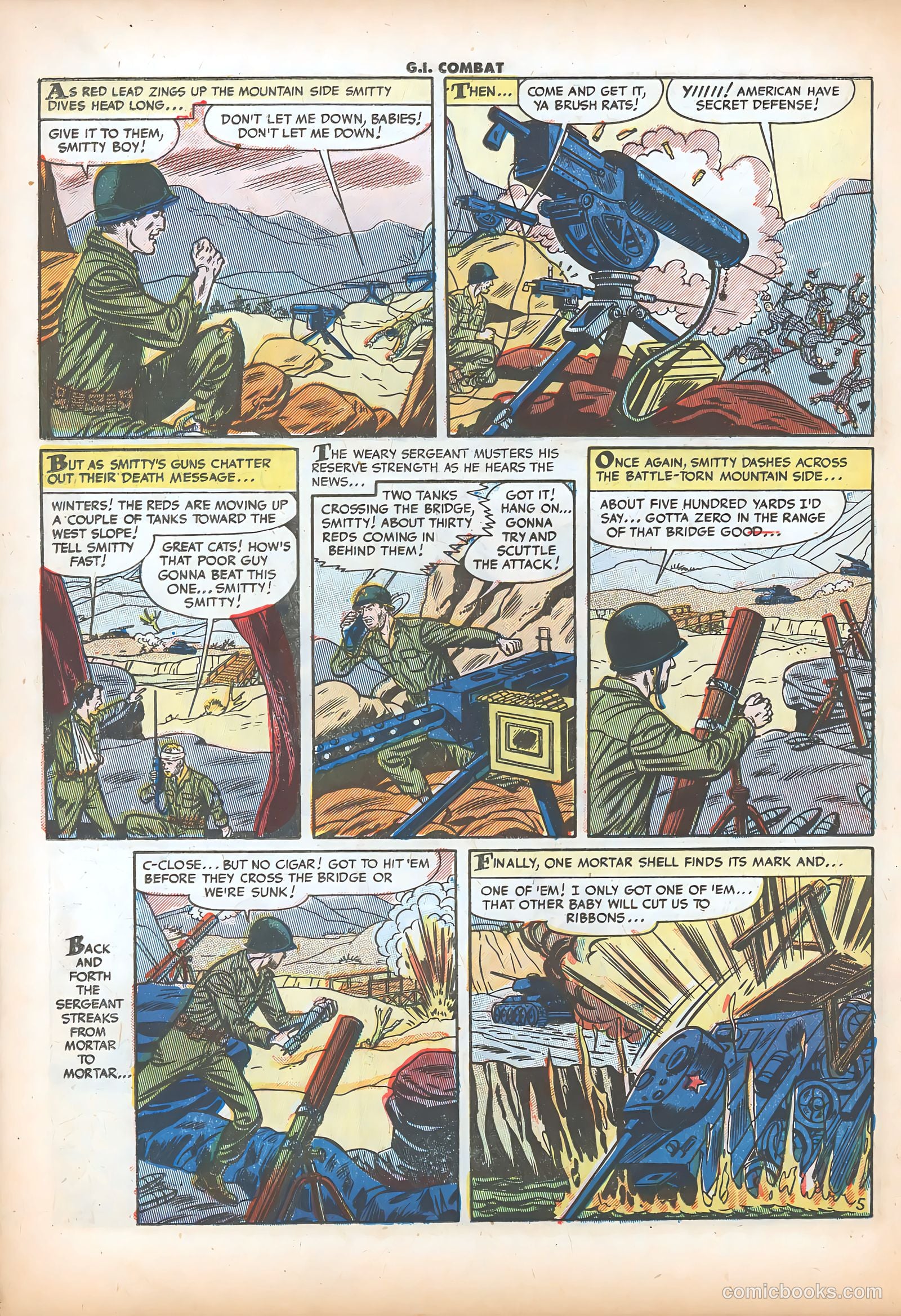 G.I. Combat #13 (1954) — page 17 of 37